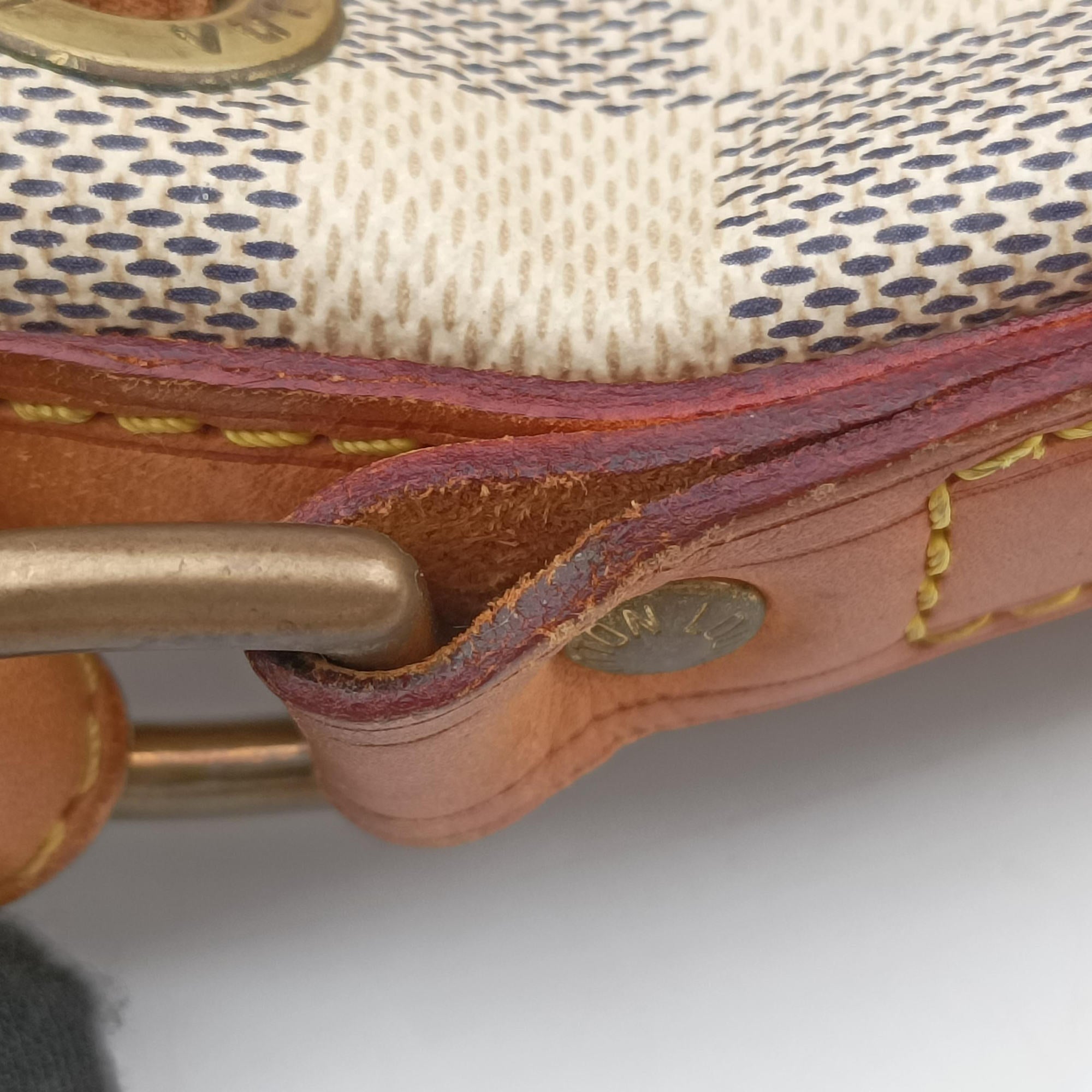 Pre-owned Louis Vuitton Noe BB AZUR Damier Canvas N41220 shoulderbag | stylenewstar