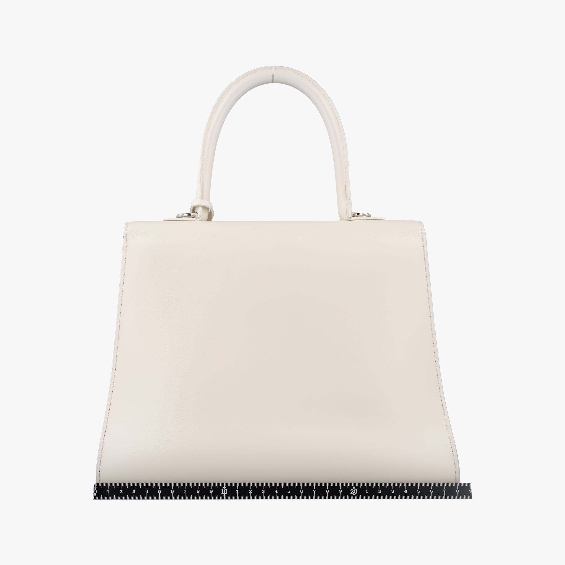 Pre-owned Delvaux Brillant White Leather  shoulderbag | stylenewstar