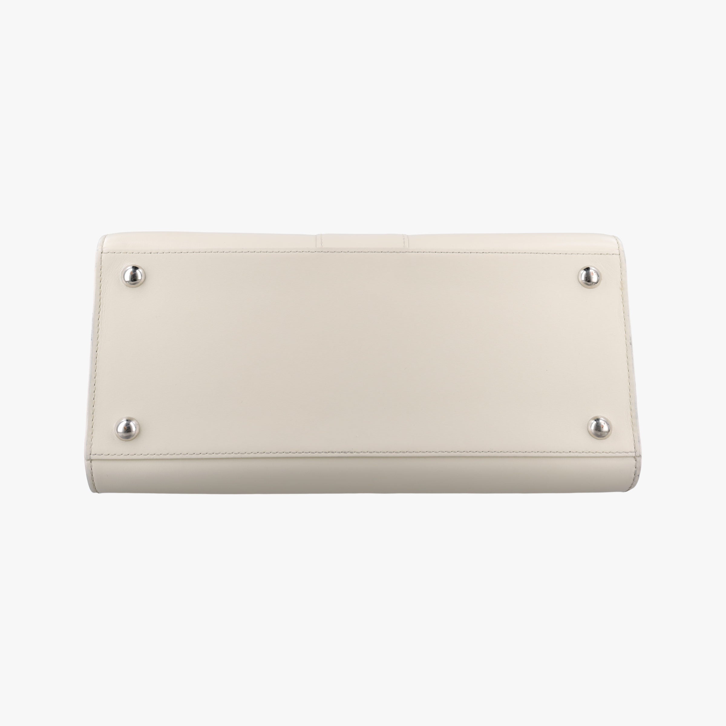 Pre-owned Delvaux Brillant White Leather  shoulderbag | stylenewstar