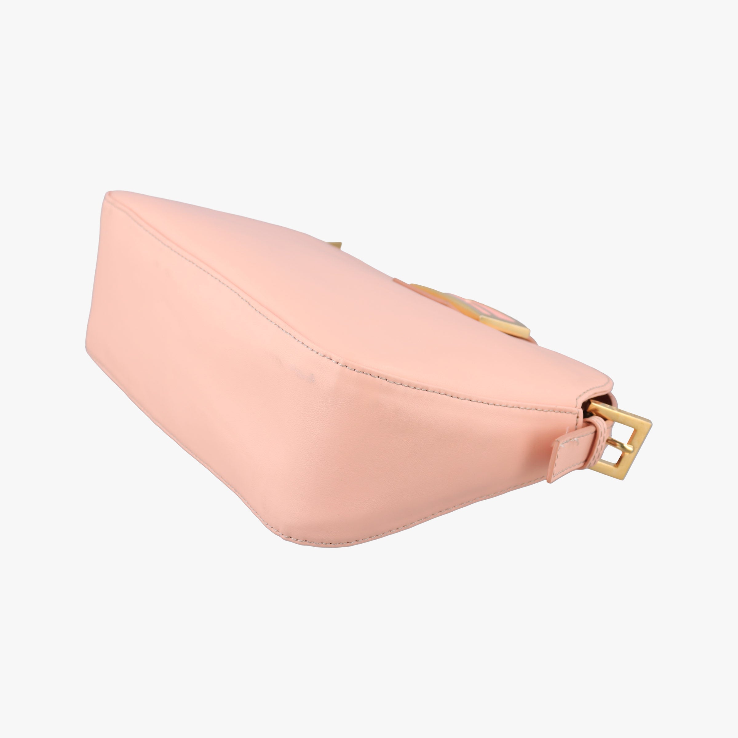 Vintage Fendi Mamma Baguette Pink Leather 26725 shoulderbag | stylenewstar