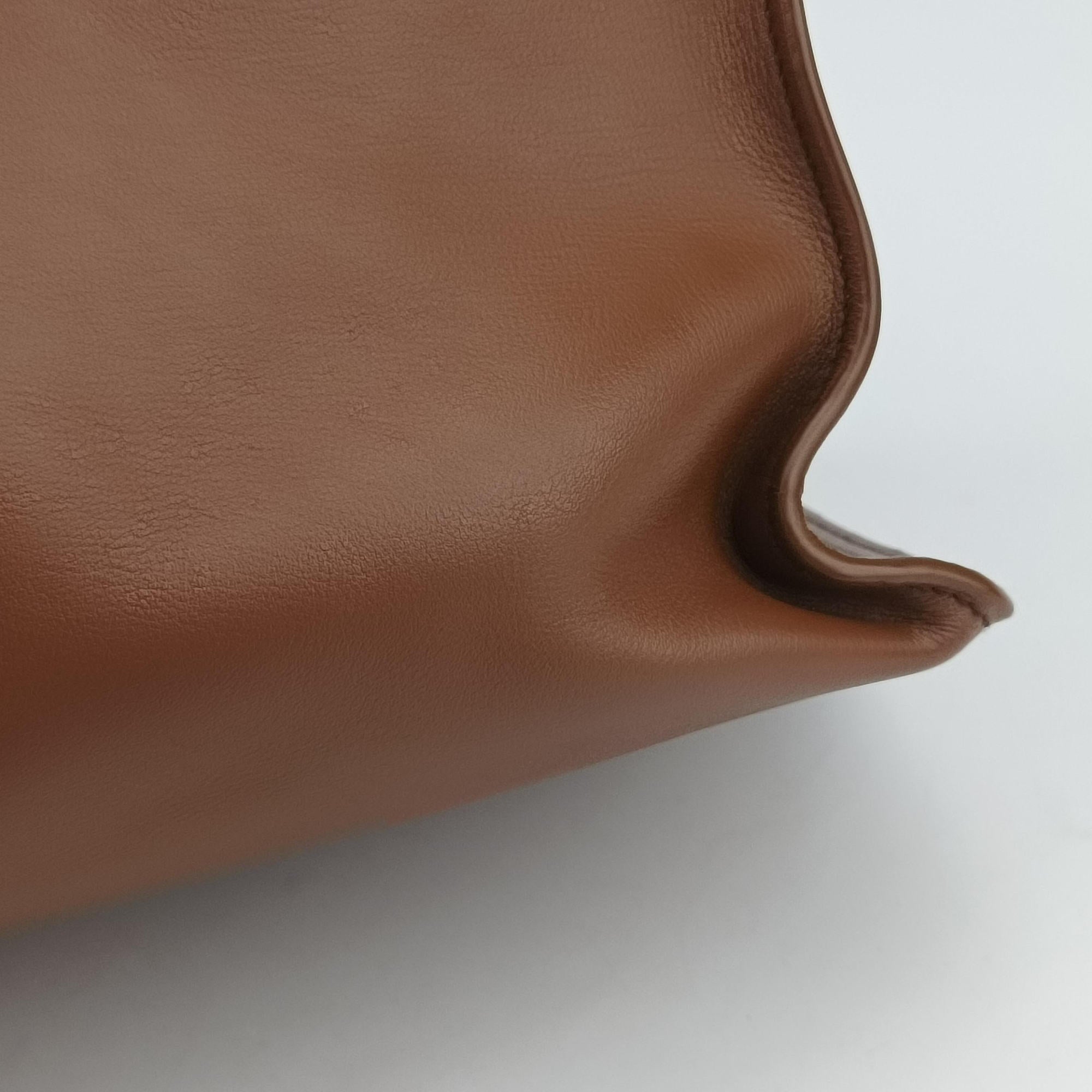 Secondhand Yves Saint Laurent Y Ligne Petit Cabas Brown Leather 311210 shoulderbag | stylenewstar