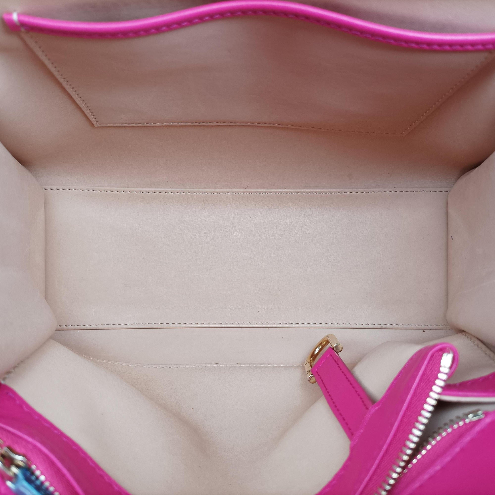 Pre-owned Delvaux Tampete Rose Leather  shoulderbag | stylenewstar