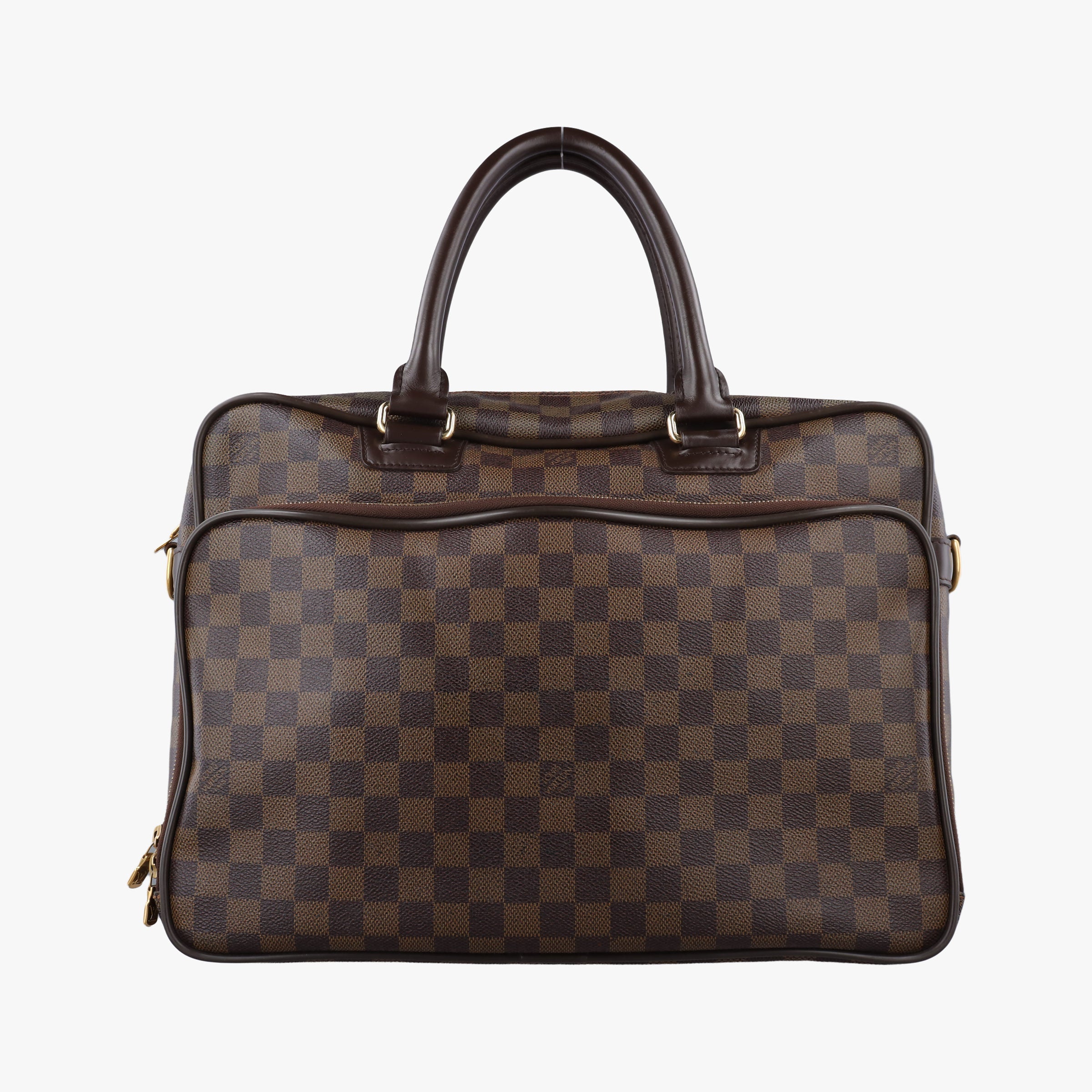Pre-owned Louis Vuitton ICARE EBENE Damier Canvas N23252 handbag | stylenewstar
