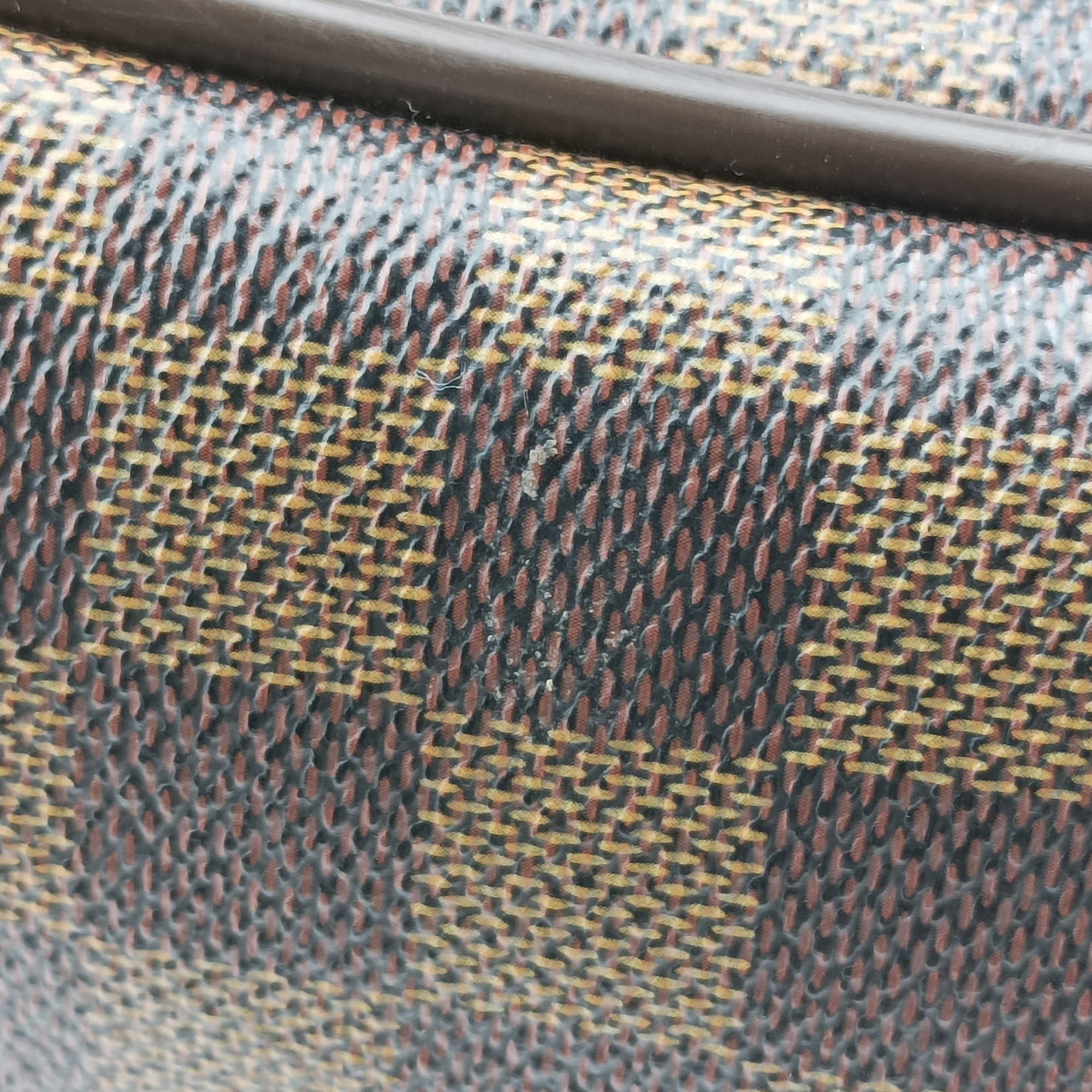 Pre-owned Louis Vuitton ICARE EBENE Damier Canvas N23252 handbag | stylenewstar