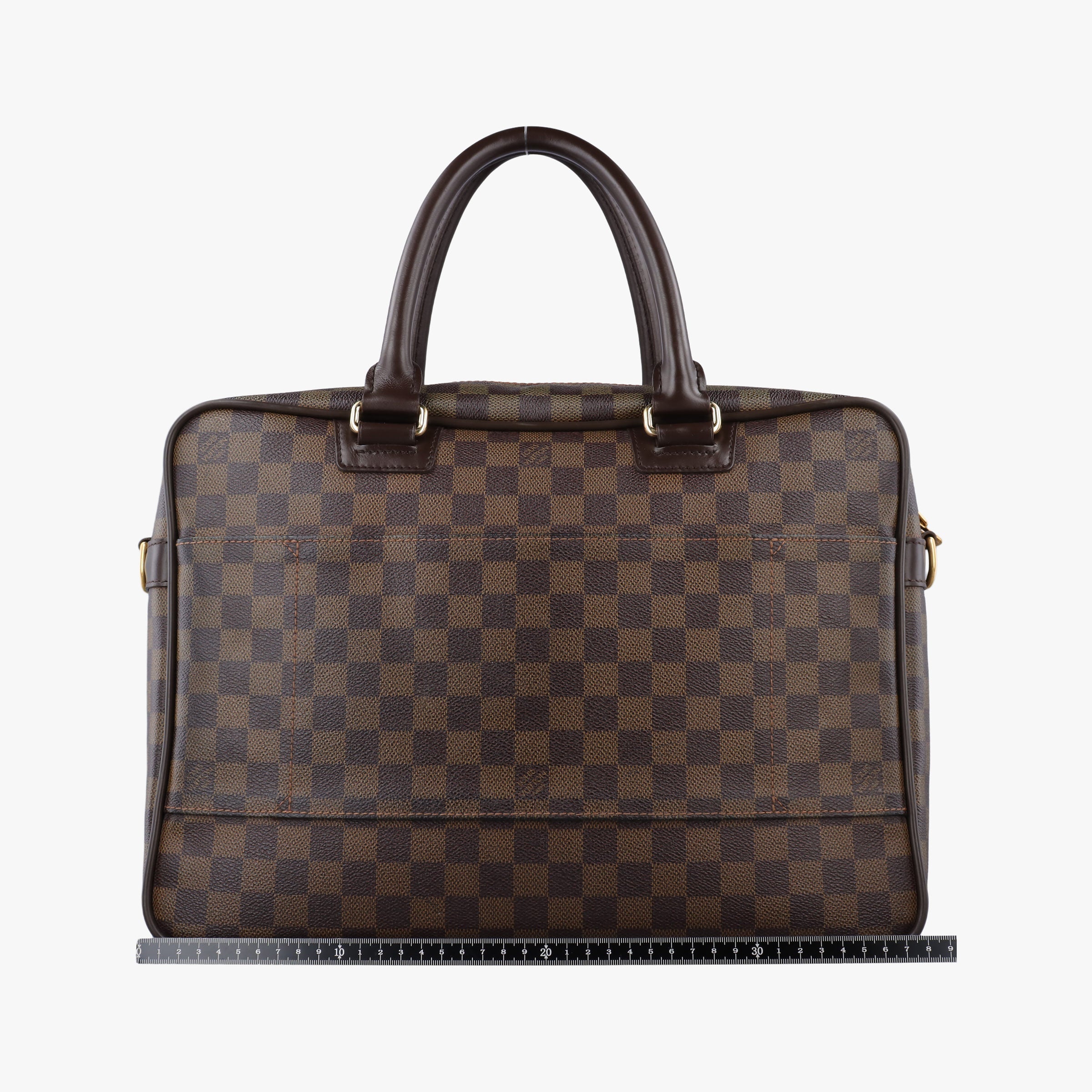 Pre-owned Louis Vuitton ICARE EBENE Damier Canvas N23252 handbag | stylenewstar