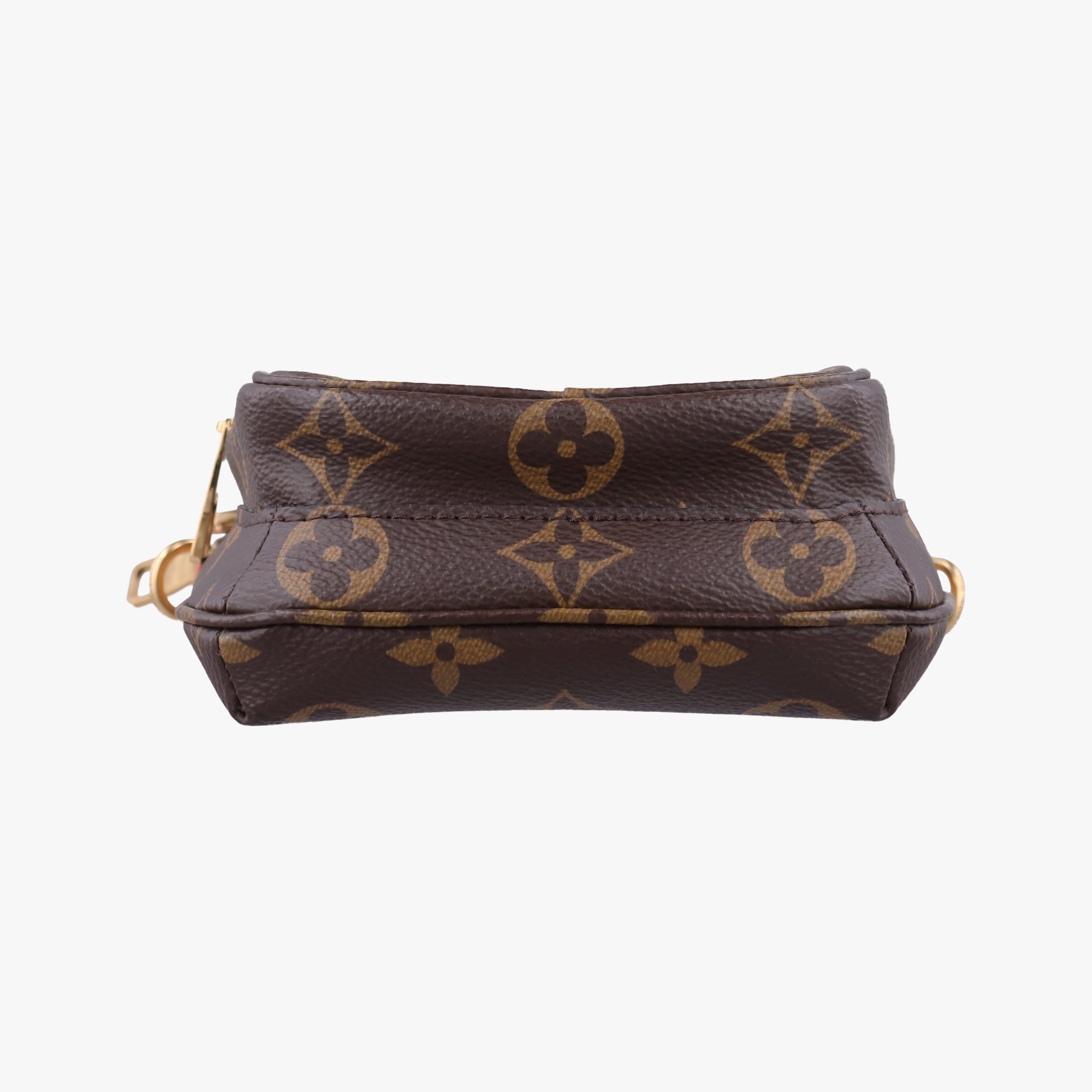 Pre-owned Louis Vuitton Utility Phone Sleeve Brown Monogram Canvas M80746 shoulderbag | stylenewstar