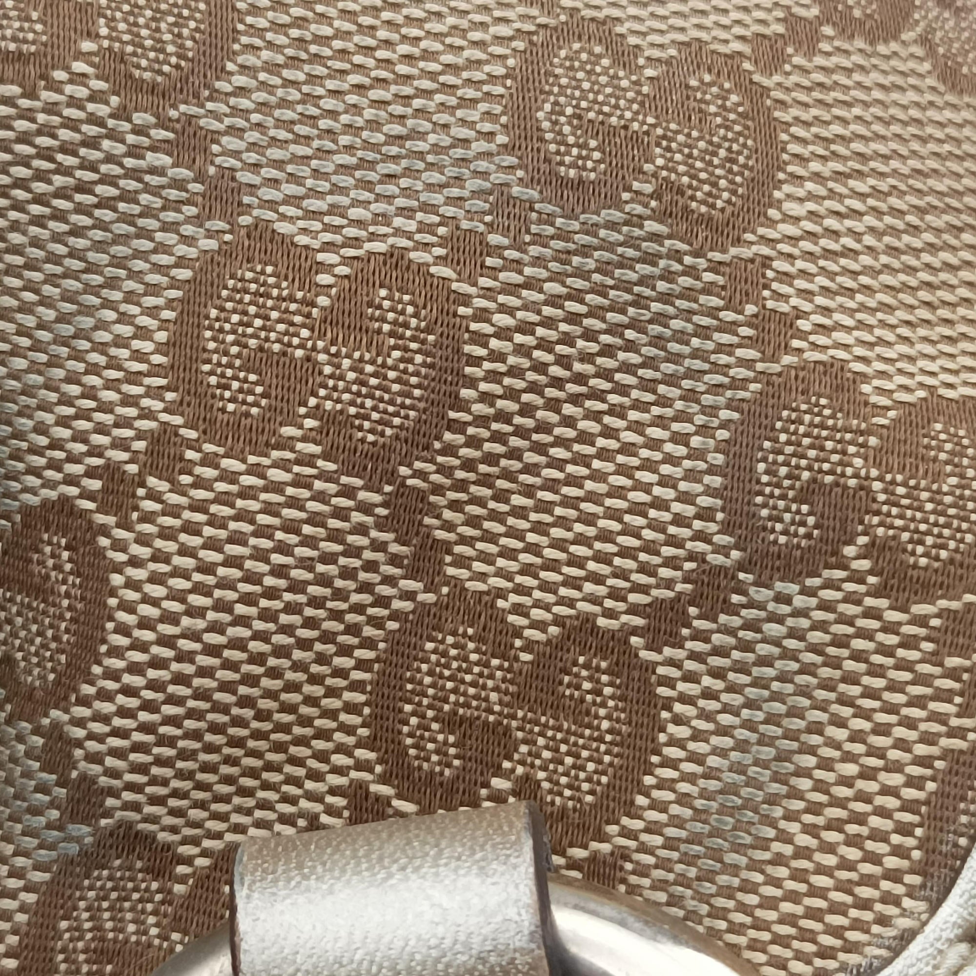 Vintage Gucci Sukey White×Brown Leather×canvas 247902 shoulderbag | stylenewstar