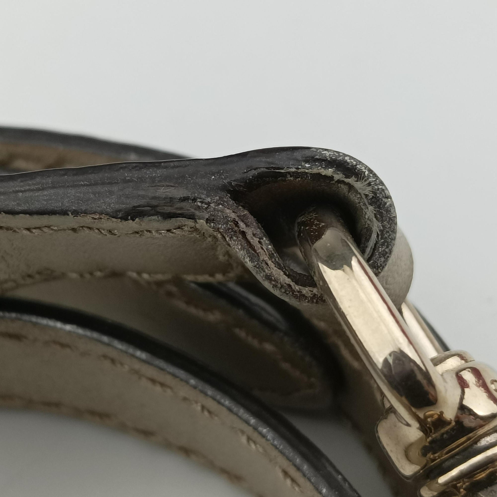 Vintage Gucci Sukey White×Brown Leather×canvas 247902 shoulderbag | stylenewstar