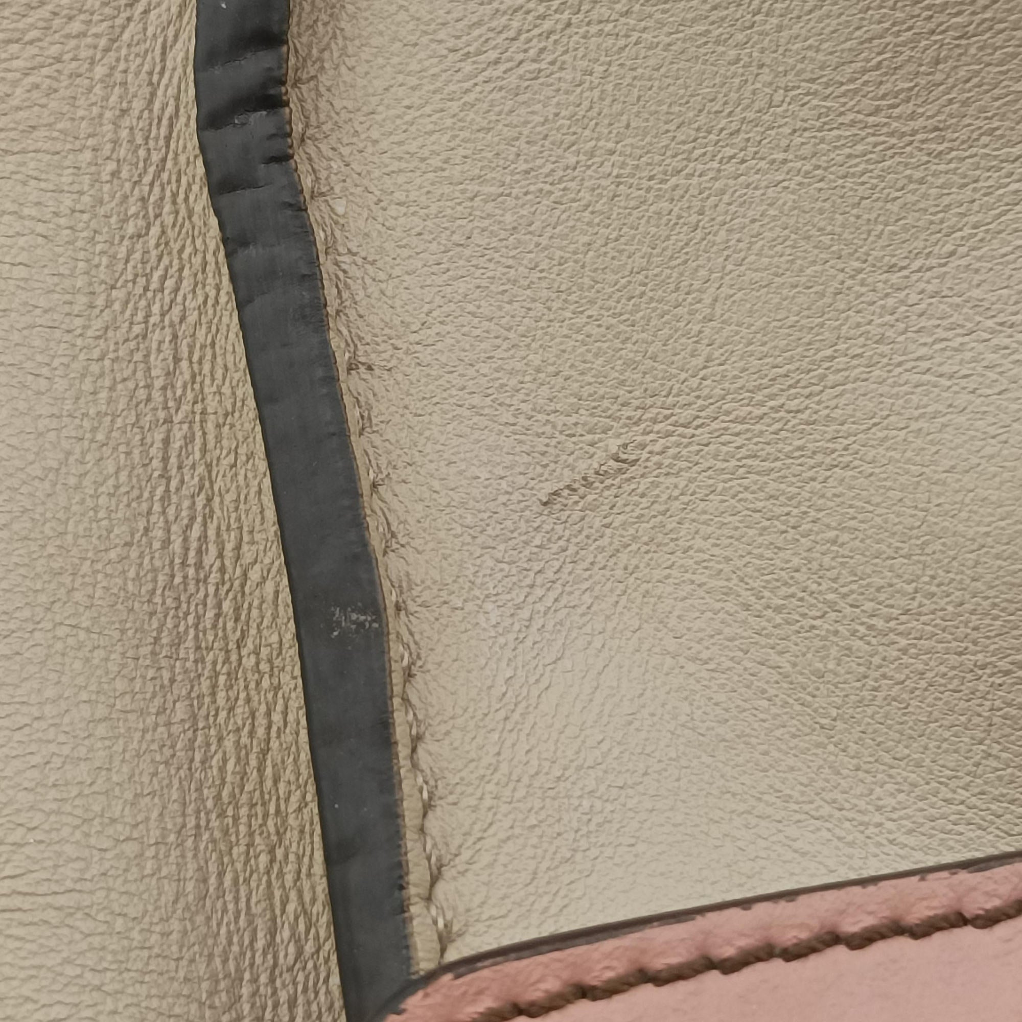 Pre-owned Fendi Flip Beige×Pink×Brown Leather×Suede 8BT303 shoulderbag | stylenewstar