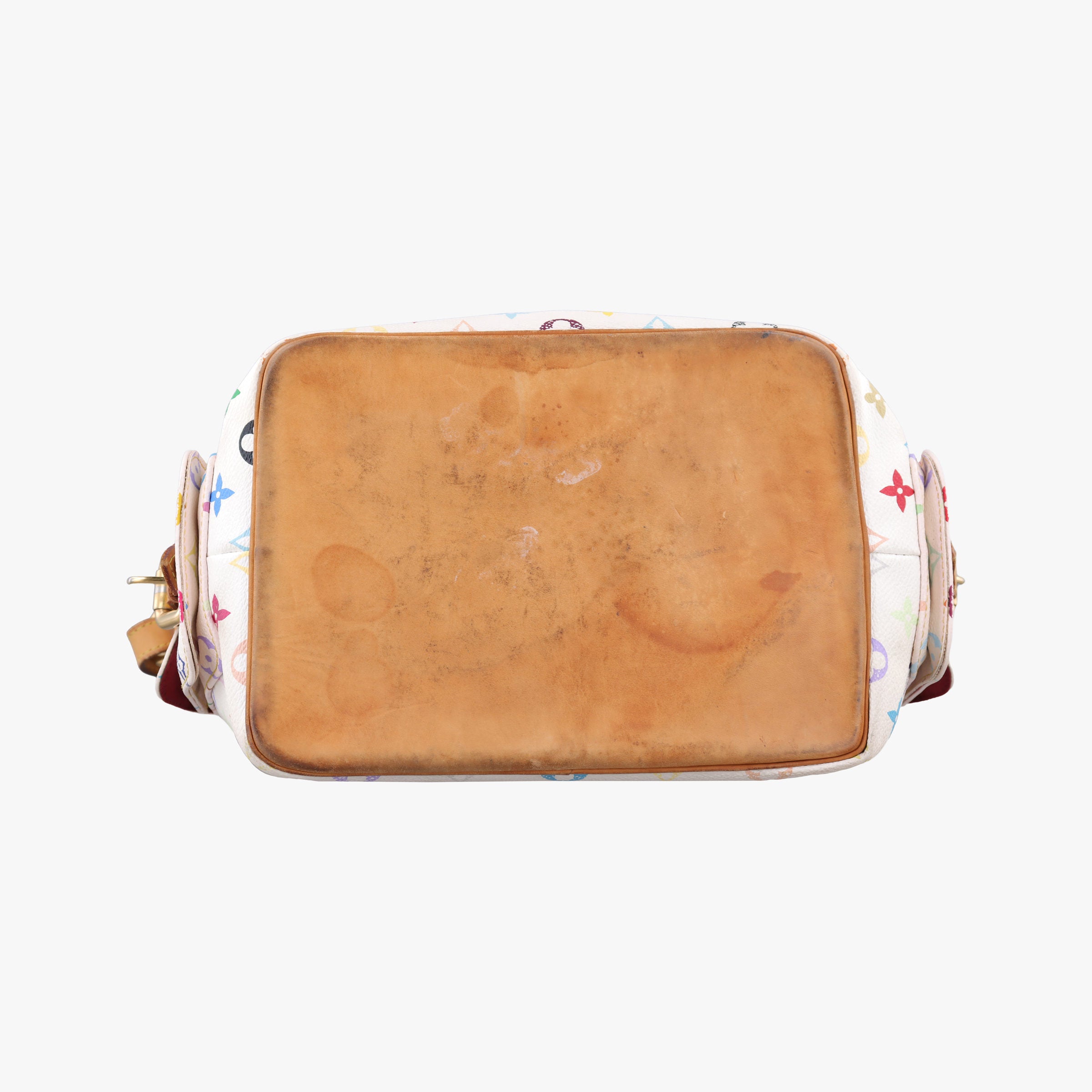 Secondhand Louis Vuitton Petit NOe white Monogram Multicolor M42229 shoulderbag | stylenewstar