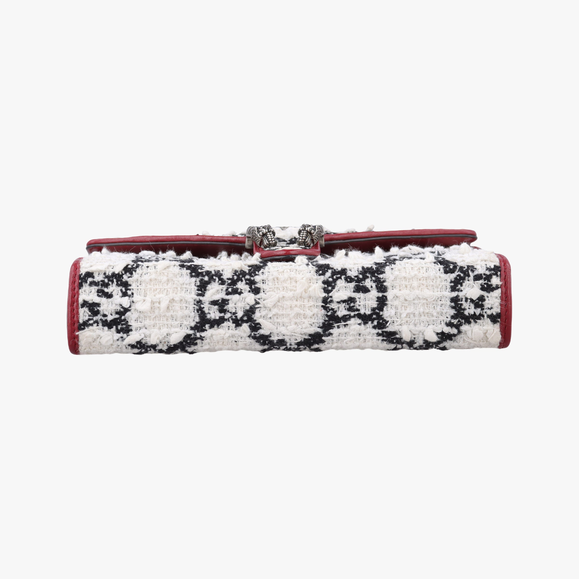 Vintage Gucci Dionysus Ivory × Red × Black Tweed×Leather 401231 shoulderbag | stylenewstar