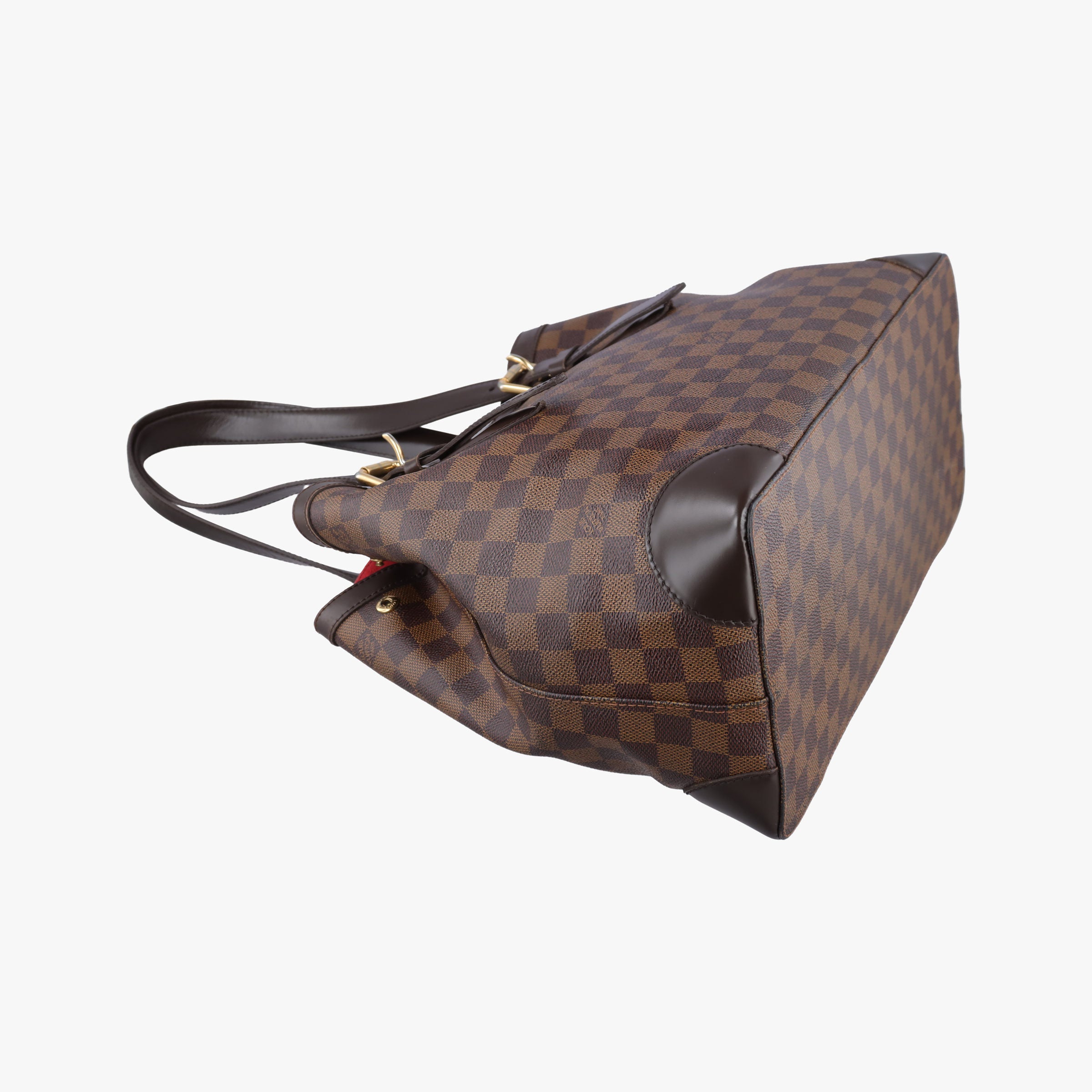Pre-owned Louis Vuitton HAMPSTEAD MM EBENE Damier Canvas N51204 handbag | stylenewstar
