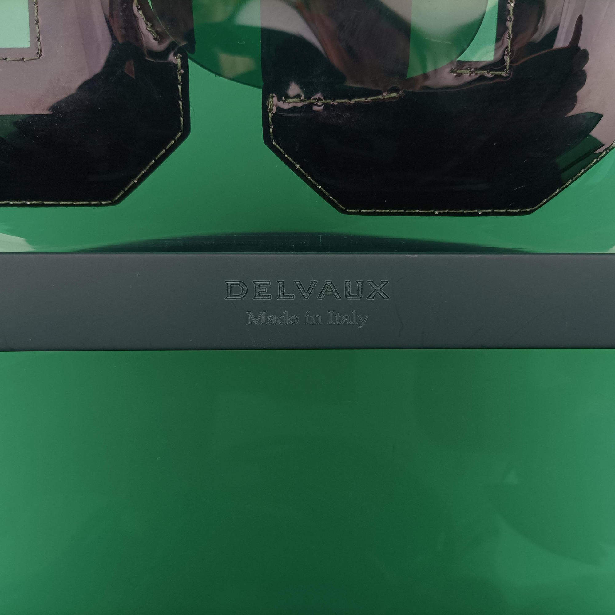 Vintage Delvaux The Hero Green PVC (Vinyl Chloride) × Rubber  handbag | stylenewstar