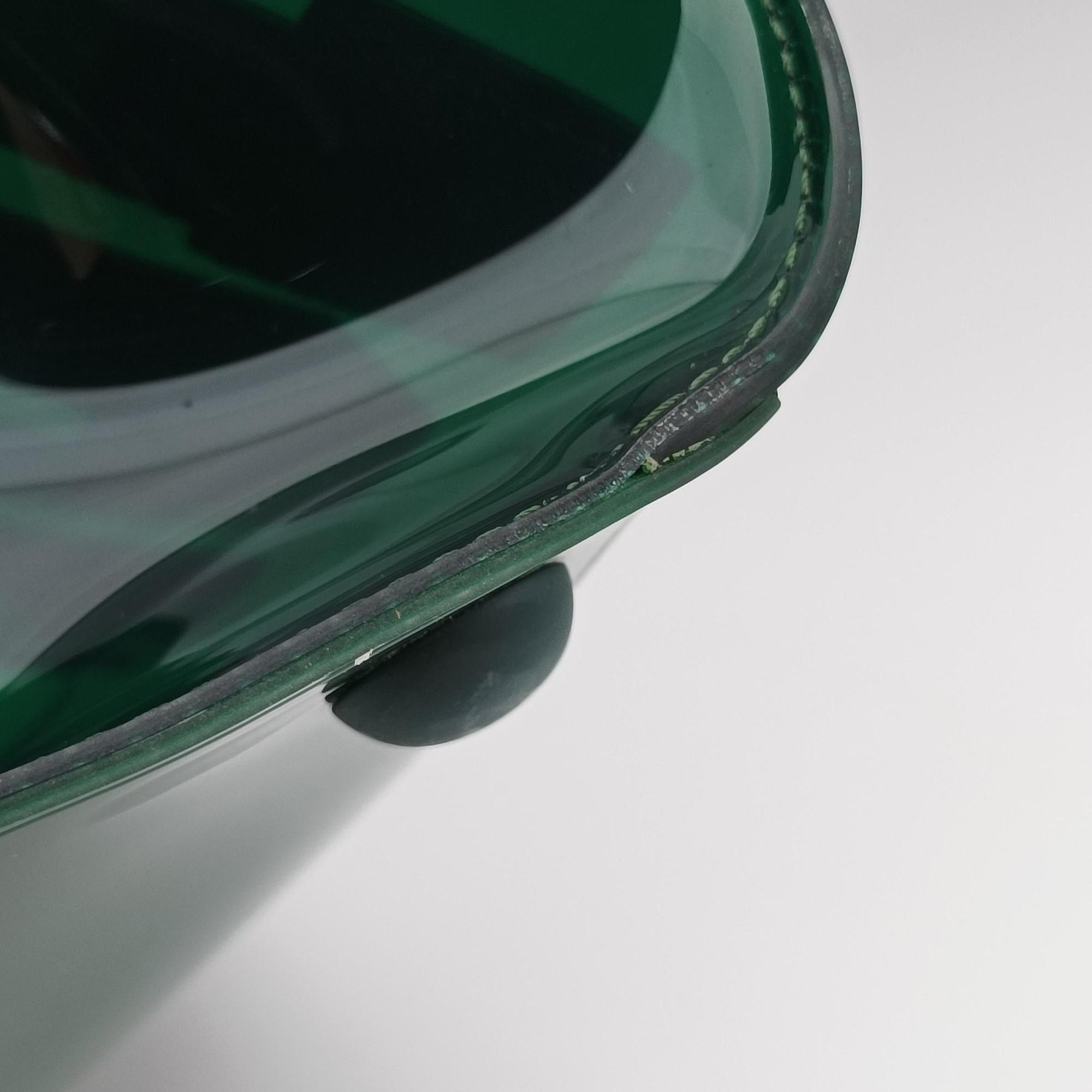 Vintage Delvaux The Hero Green PVC (Vinyl Chloride) × Rubber  handbag | stylenewstar