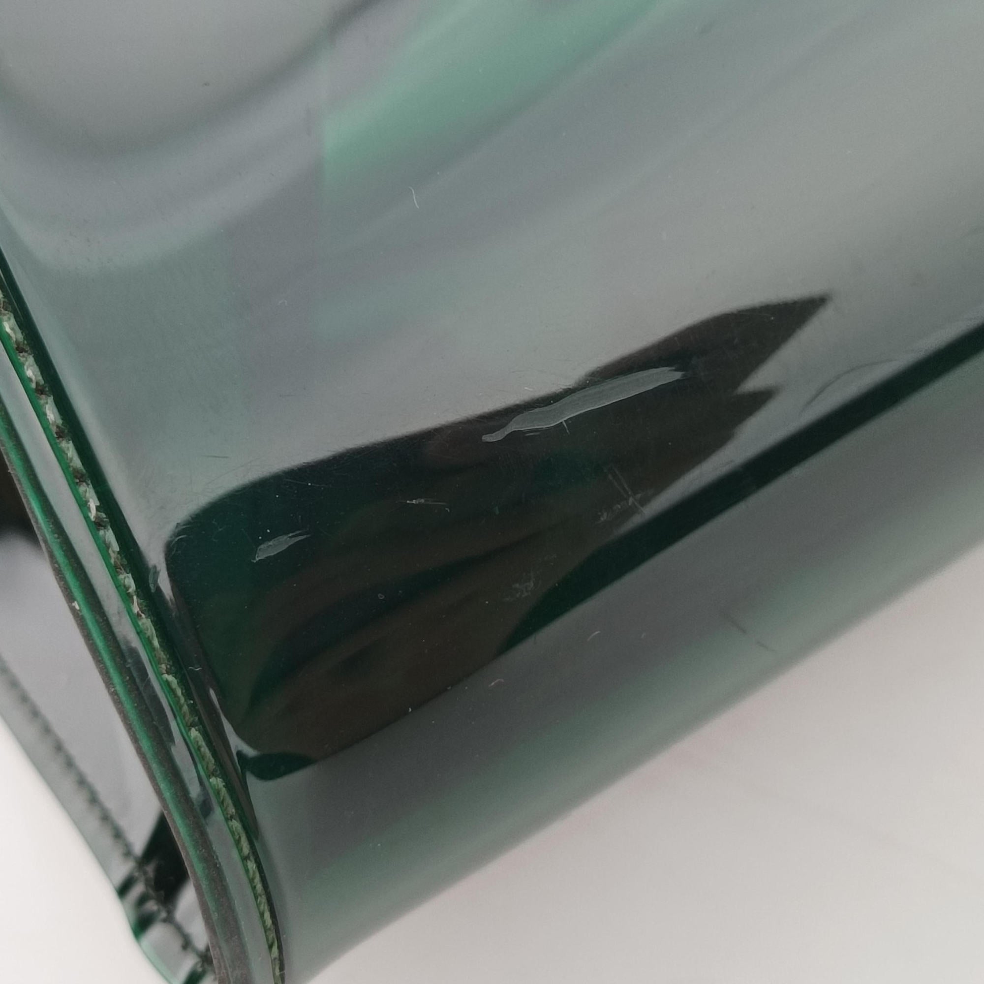 Vintage Delvaux The Hero Green PVC (Vinyl Chloride) × Rubber  handbag | stylenewstar