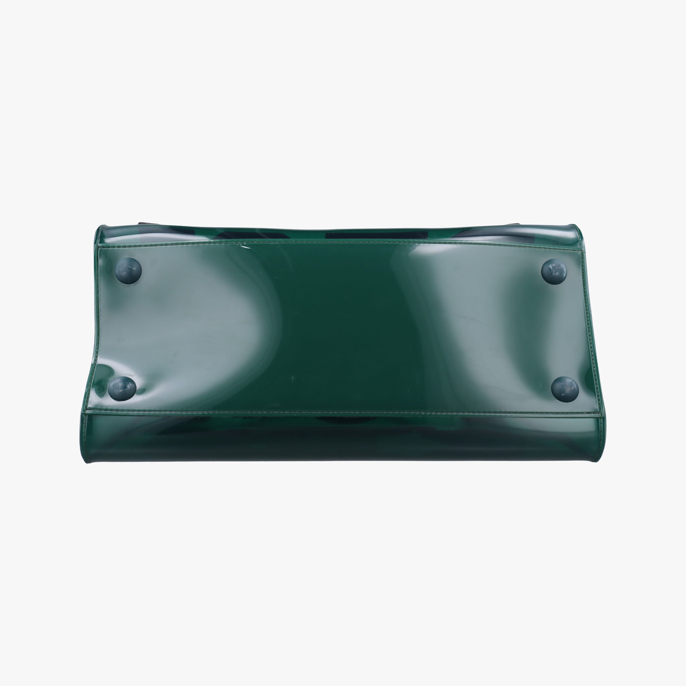 Vintage Delvaux The Hero Green PVC (Vinyl Chloride) × Rubber  handbag | stylenewstar