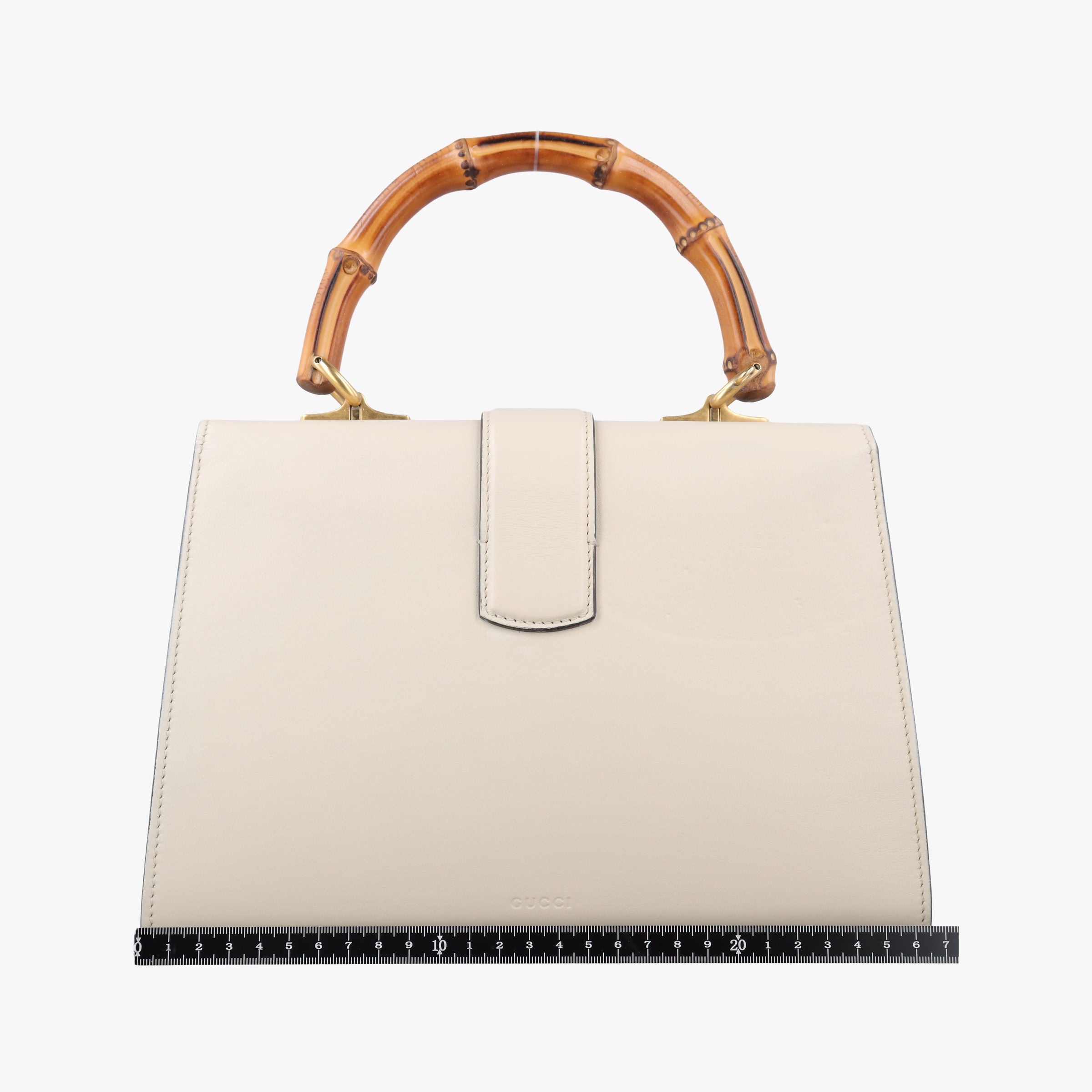 Pre-owned Gucci Dionysus bamboo White×navy×red Leather 448075 shoulderbag | stylenewstar