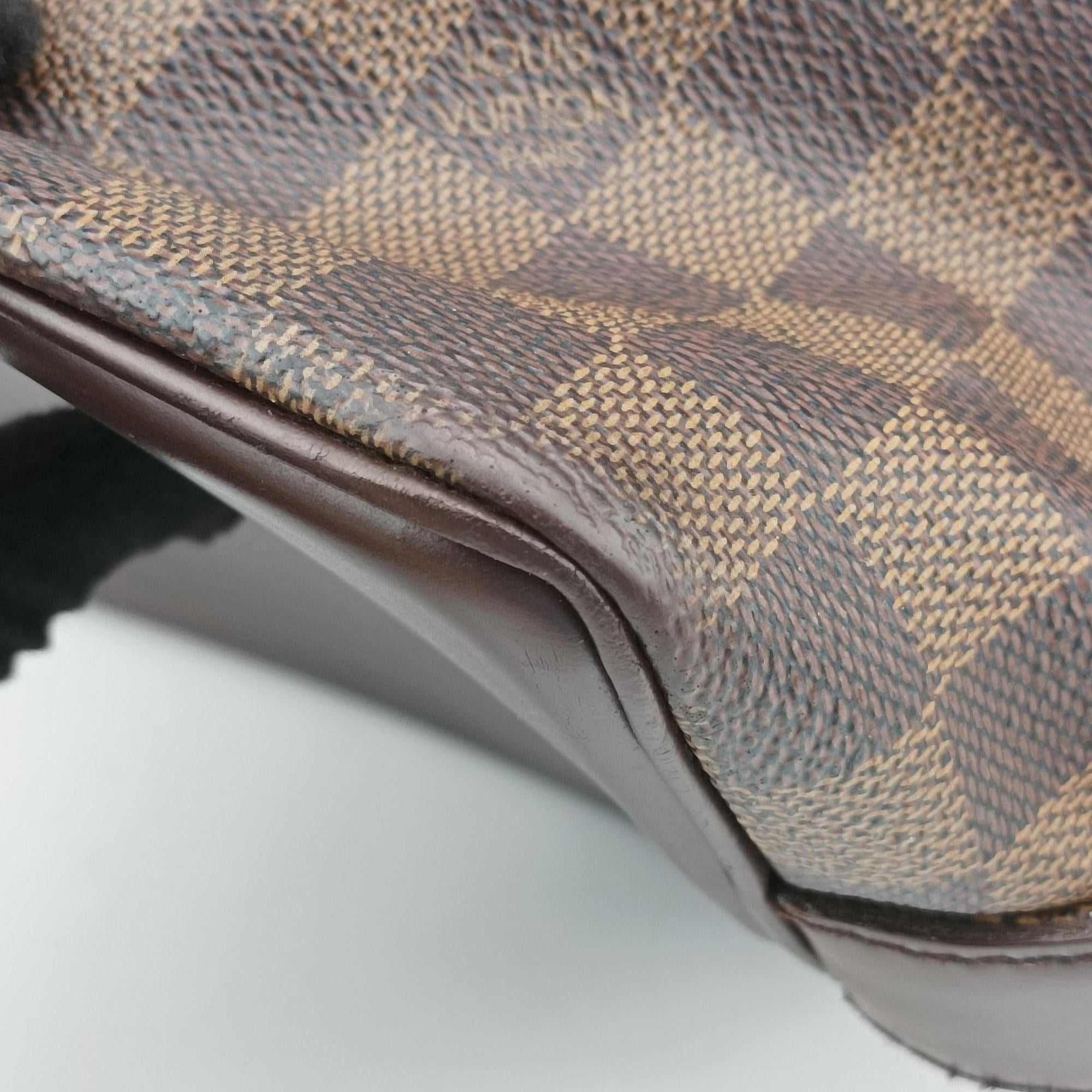 Pre-owned Louis Vuitton Chelsea EBENE Damier Canvas N51119 shoulderbag | stylenewstar