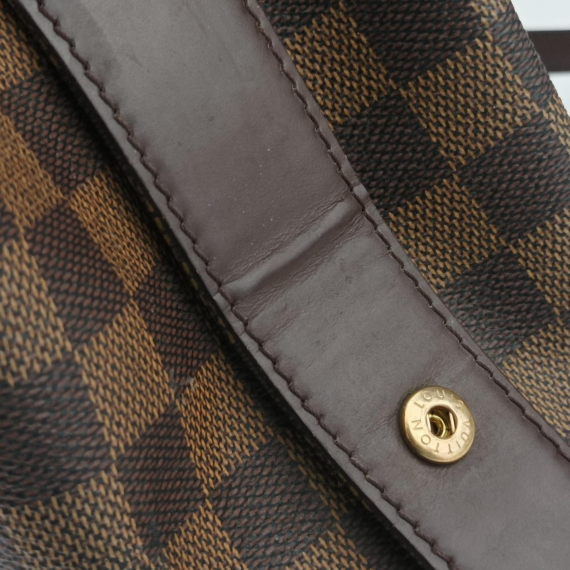 Pre-owned Louis Vuitton Chelsea EBENE Damier Canvas N51119 shoulderbag | stylenewstar