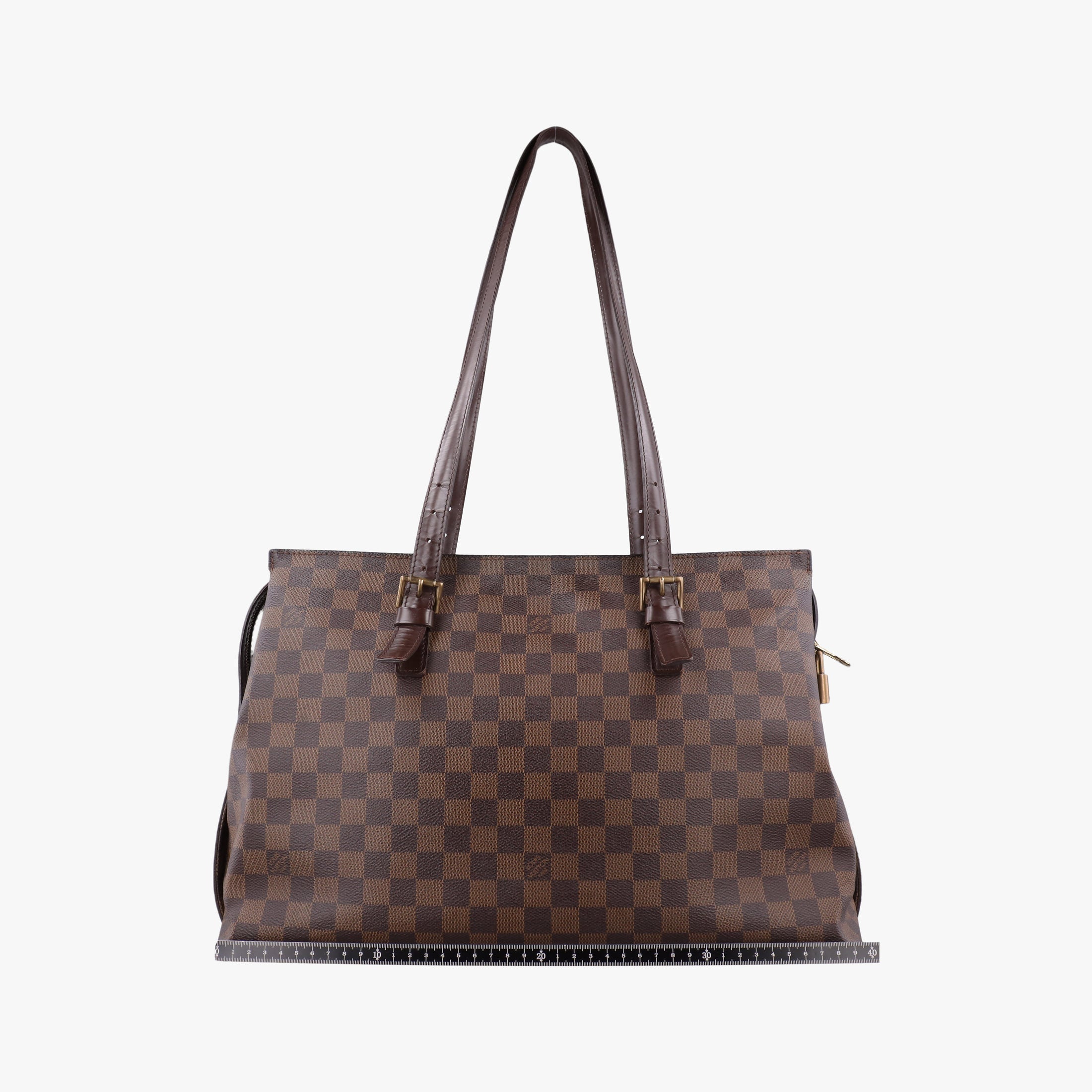 Pre-owned Louis Vuitton Chelsea EBENE Damier Canvas N51119 shoulderbag | stylenewstar