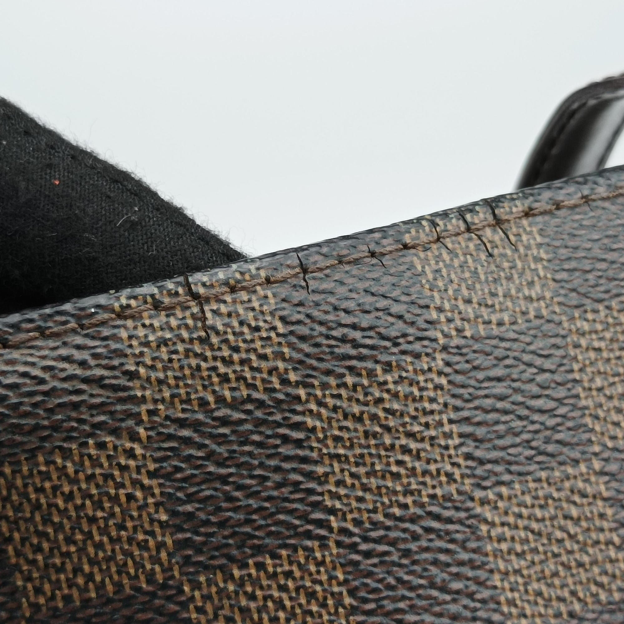 Pre-owned Louis Vuitton Chelsea EBENE Damier Canvas N51119 shoulderbag | stylenewstar