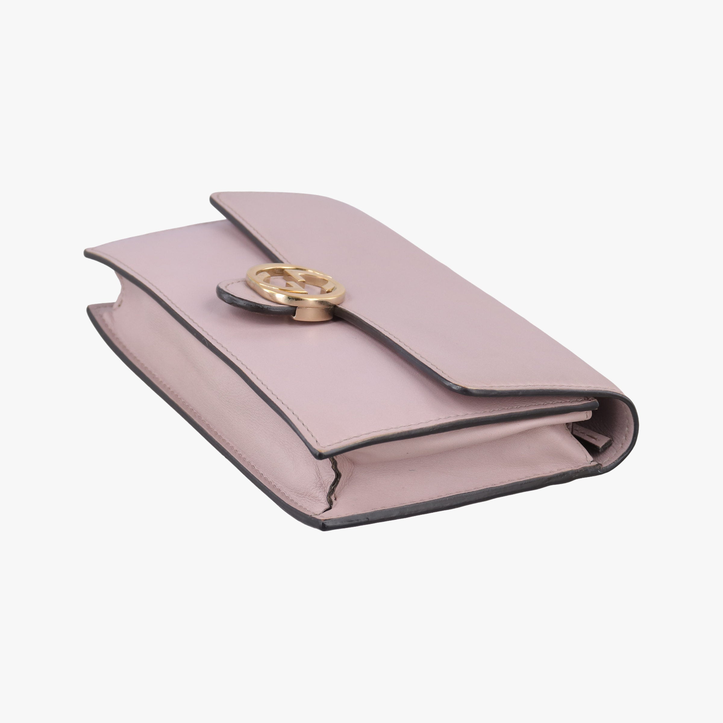 Secondhand Gucci Interlocking G Pink Leather 369664 shoulderbag | stylenewstar