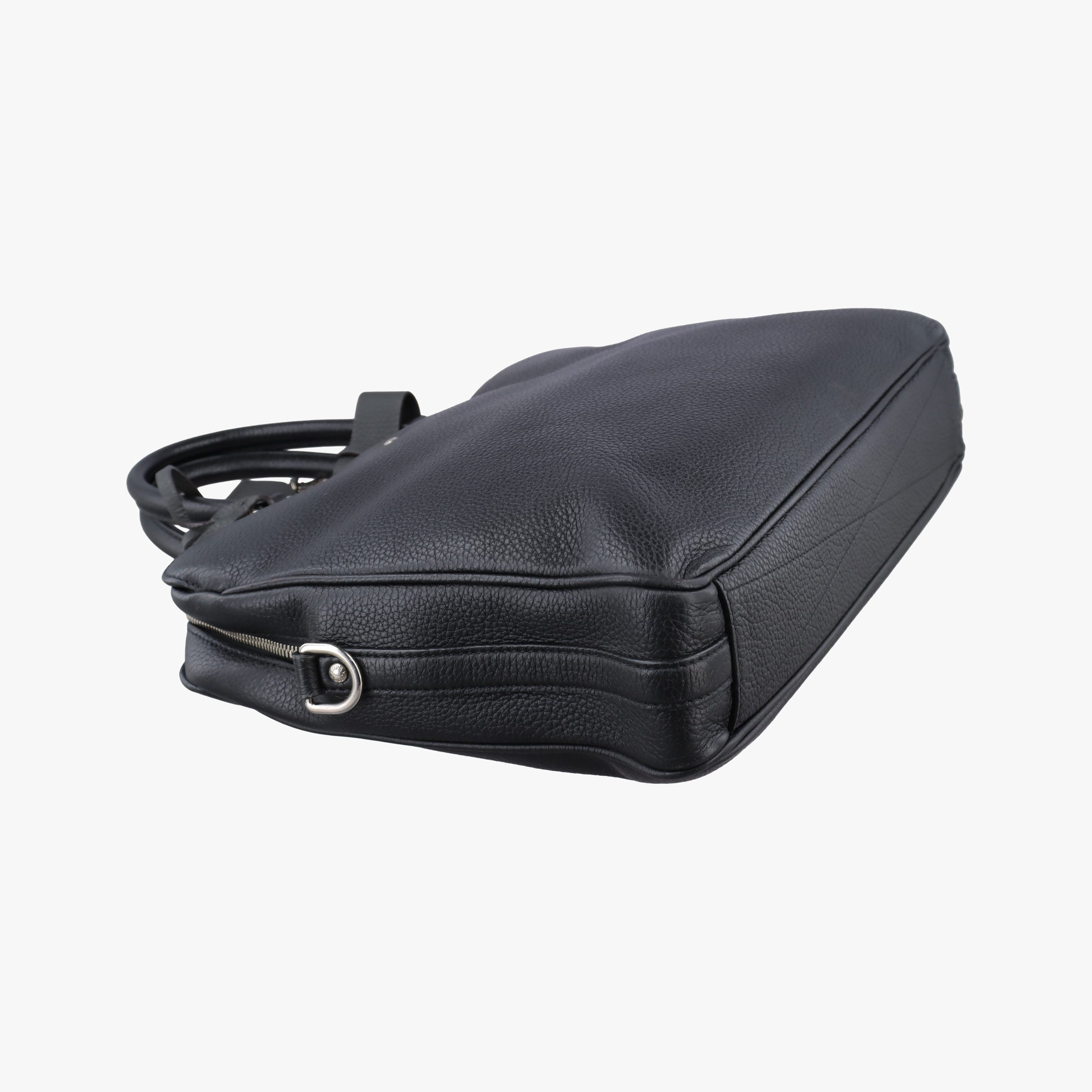 Secondhand Louis Vuitton Armand Briefcase MM Noir Taurillon leather M54381 shoulderbag | stylenewstar