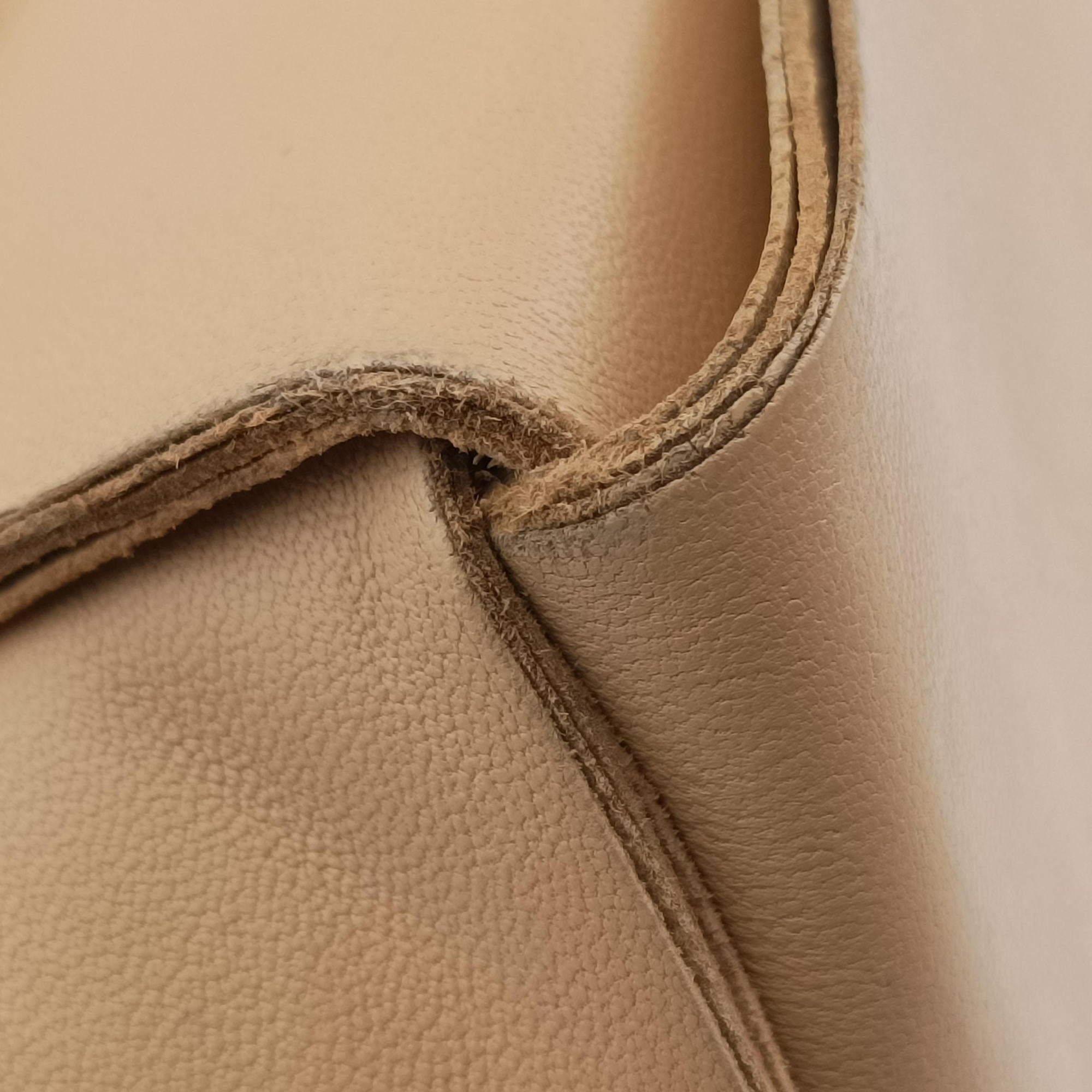 Pre-owned Bottega Veneta THE ARCO Tote khaki lambskin  handbag | stylenewstar