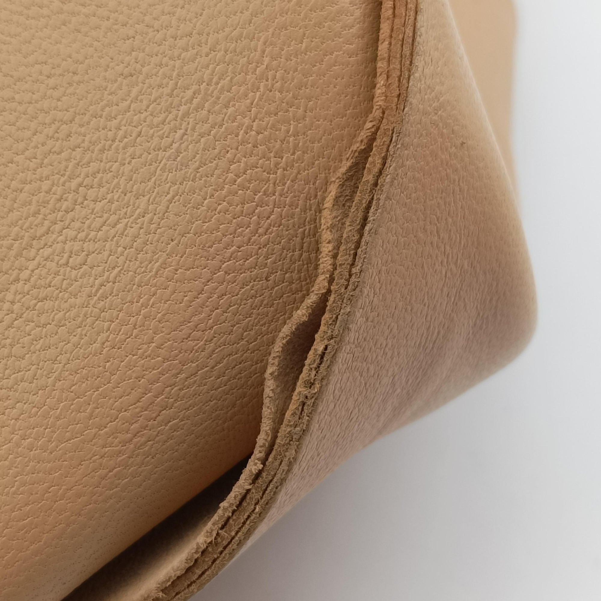 Pre-owned Bottega Veneta THE ARCO Tote khaki lambskin  handbag | stylenewstar