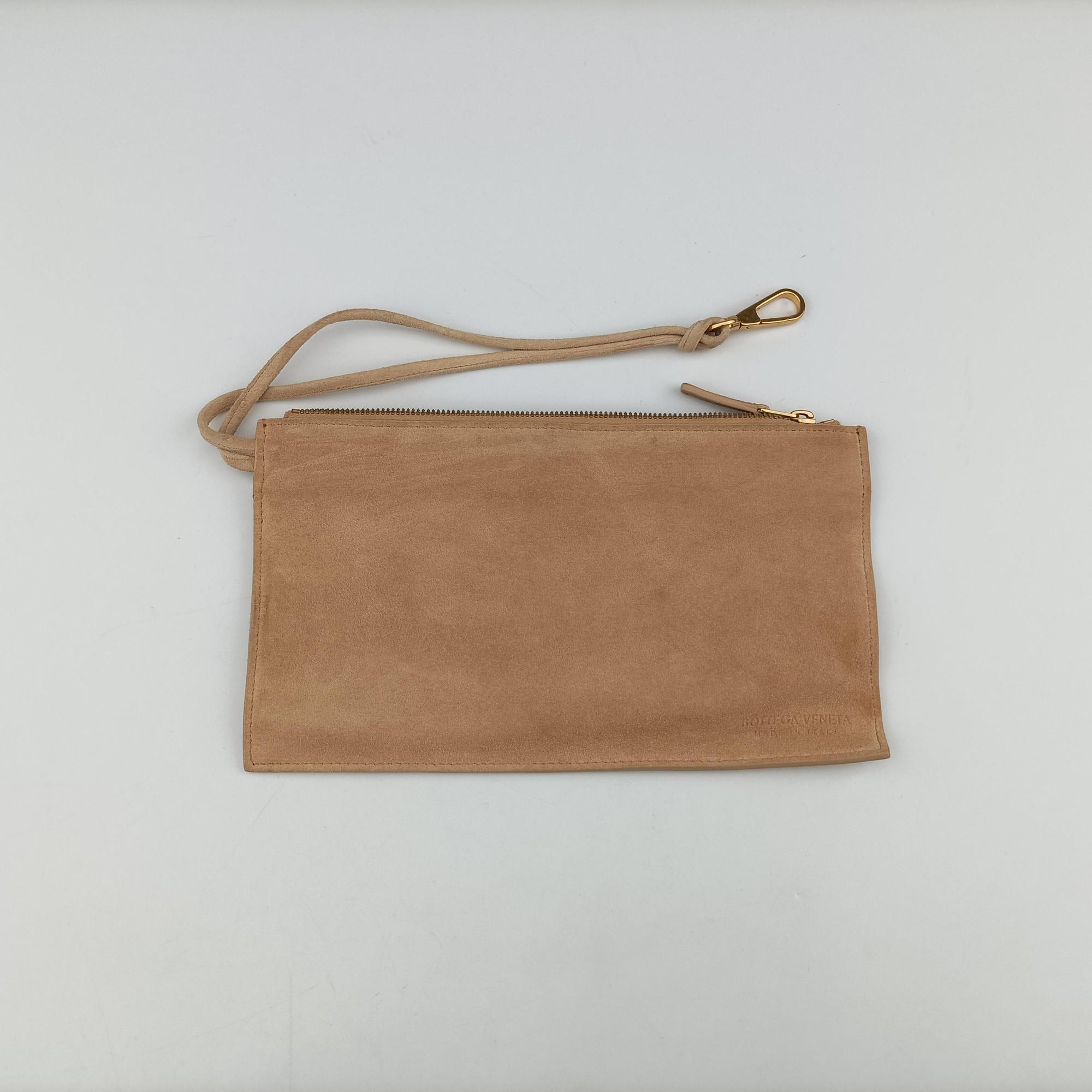 Pre-owned Bottega Veneta THE ARCO Tote khaki lambskin  handbag | stylenewstar