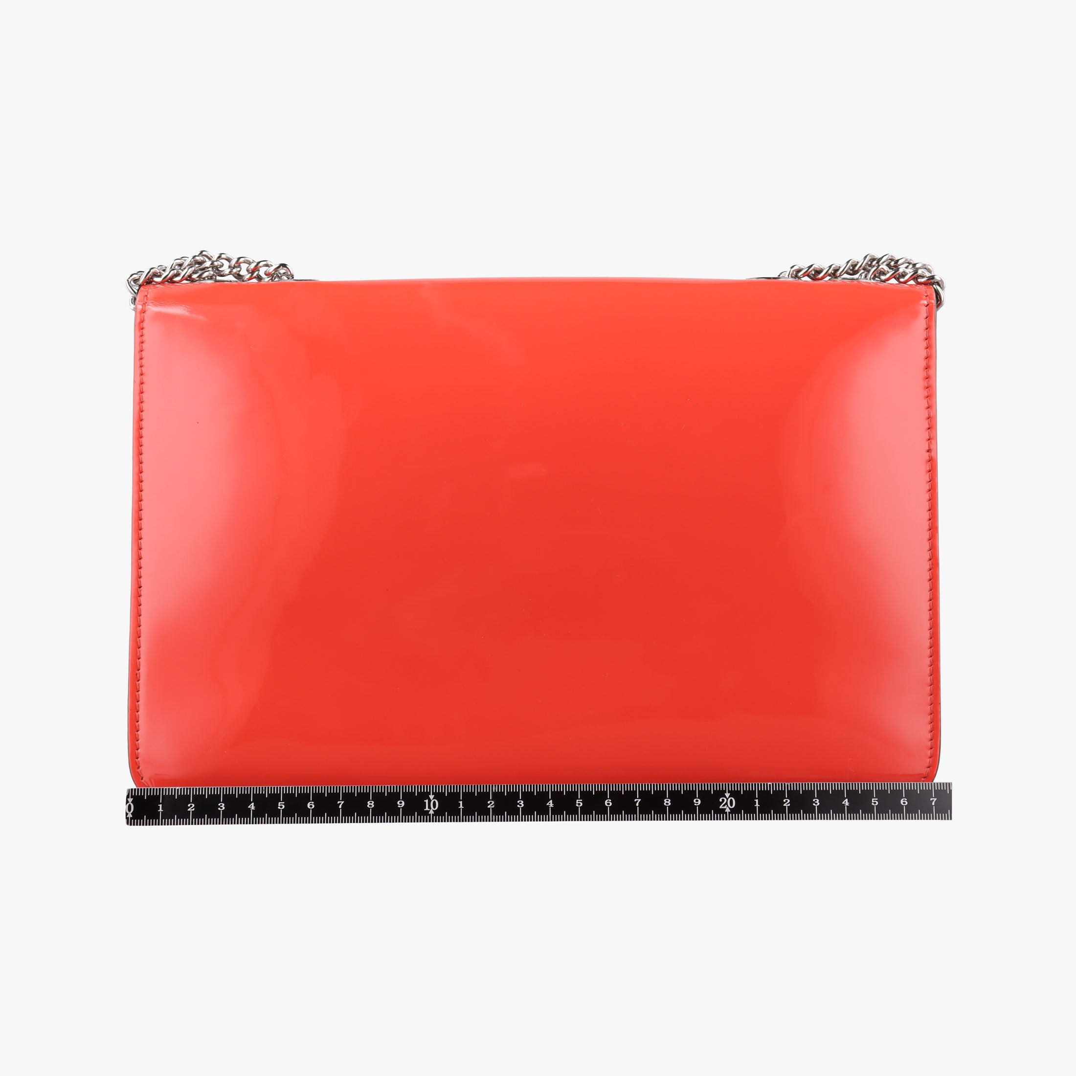 Pre-owned Gucci Interlocking G Orange Patent 387606 shoulderbag | stylenewstar