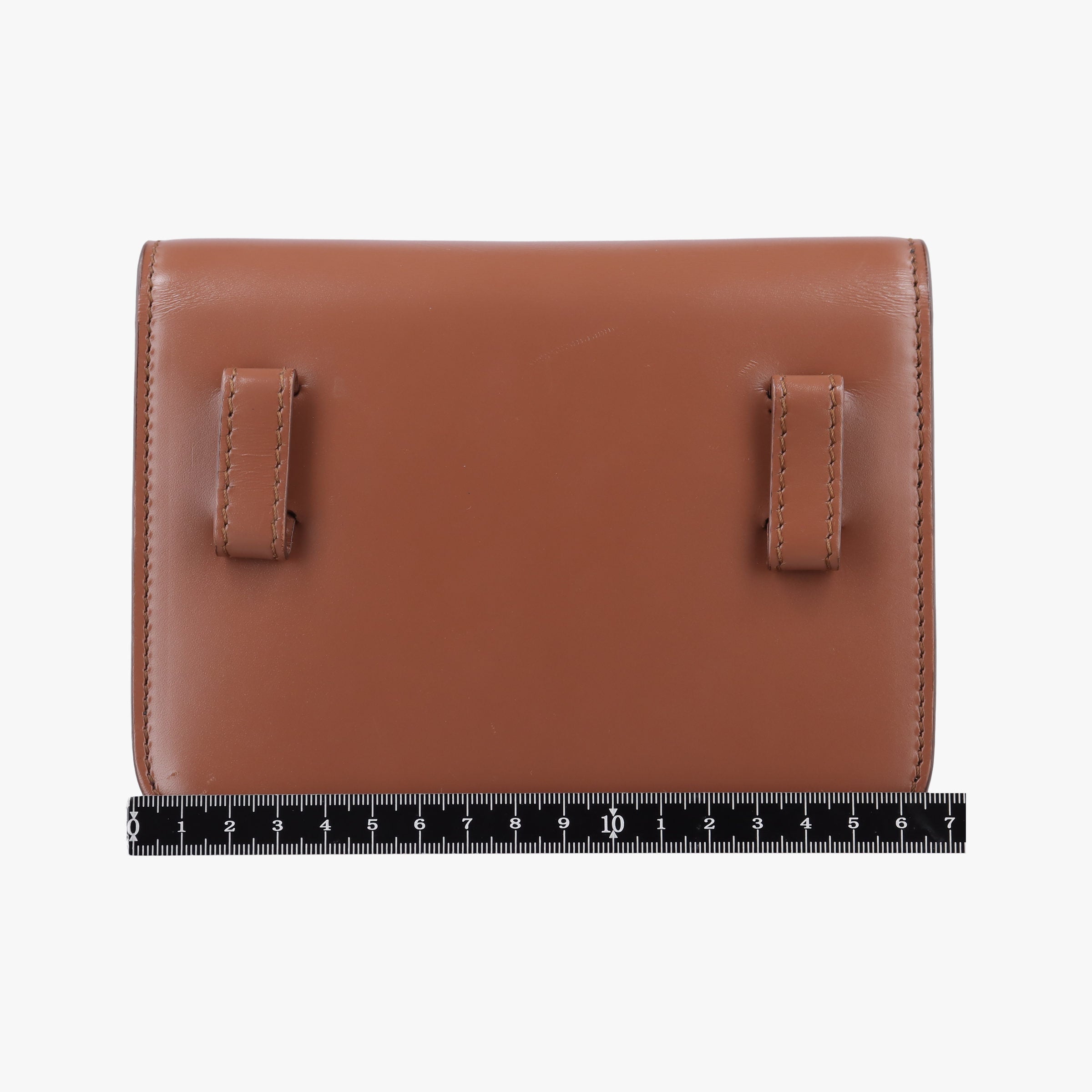 Pre-owned Burberry TB structured Brown Leather  bum bag/waist bag | stylenewstar