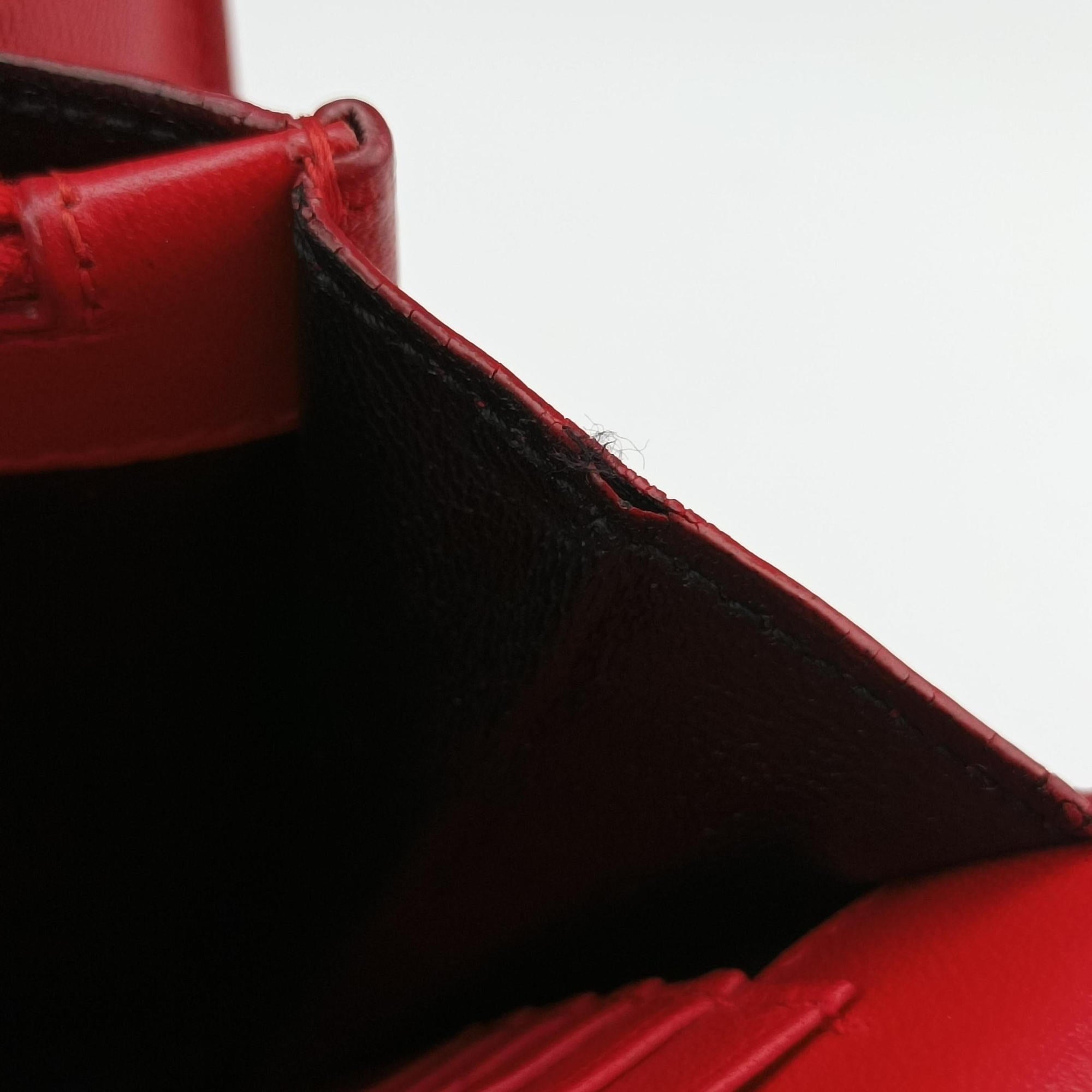 Secondhand Yves Saint Laurent KATE Red Leather 377829 shoulderbag | stylenewstar