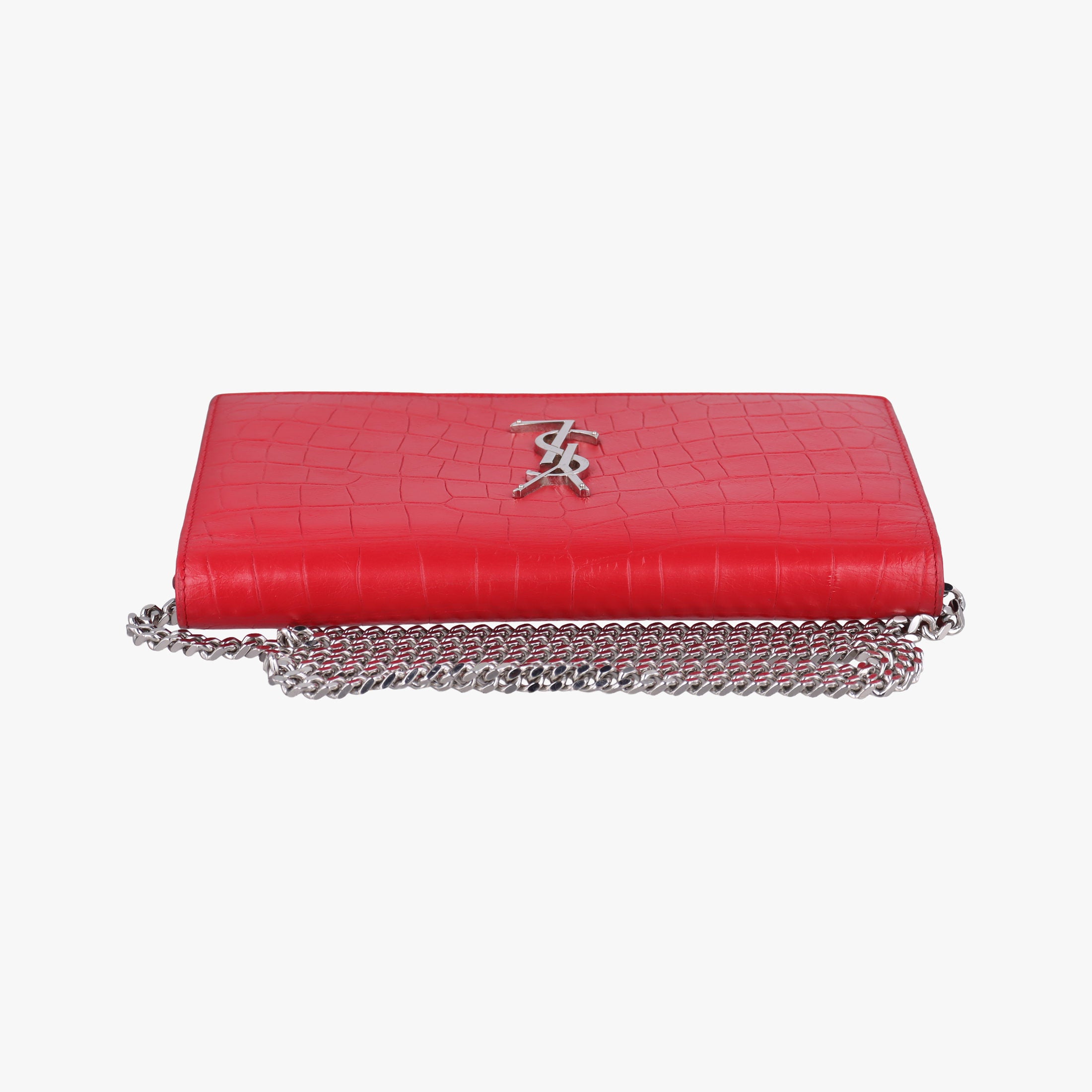 Secondhand Yves Saint Laurent KATE Red Leather 377829 shoulderbag | stylenewstar