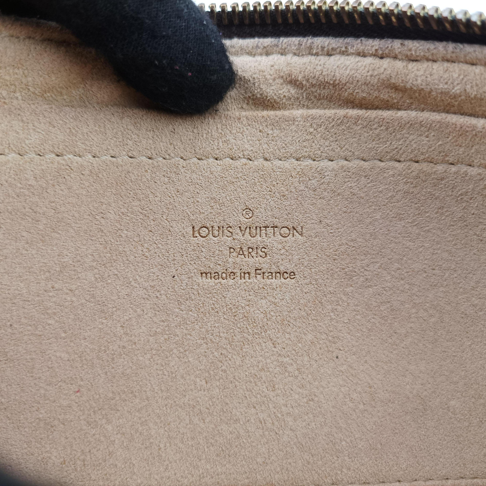 Pre-owned Louis Vuitton Pochette Mila MM brown Monogram Canvas M60094 shoulderbag | stylenewstar