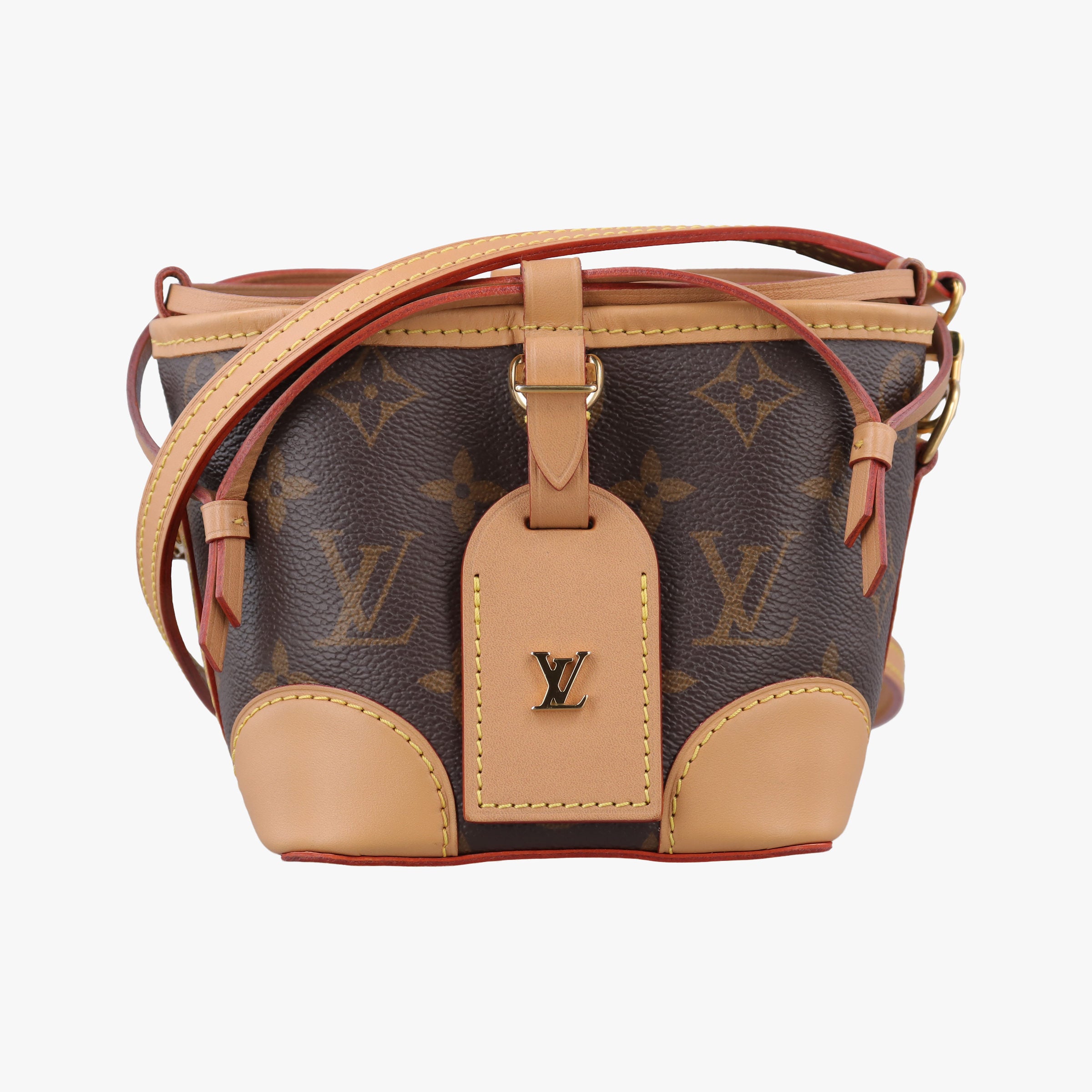 Pre-owned Louis Vuitton Noe Purse Brown Monogram Canvas M57099 shoulderbag | stylenewstar