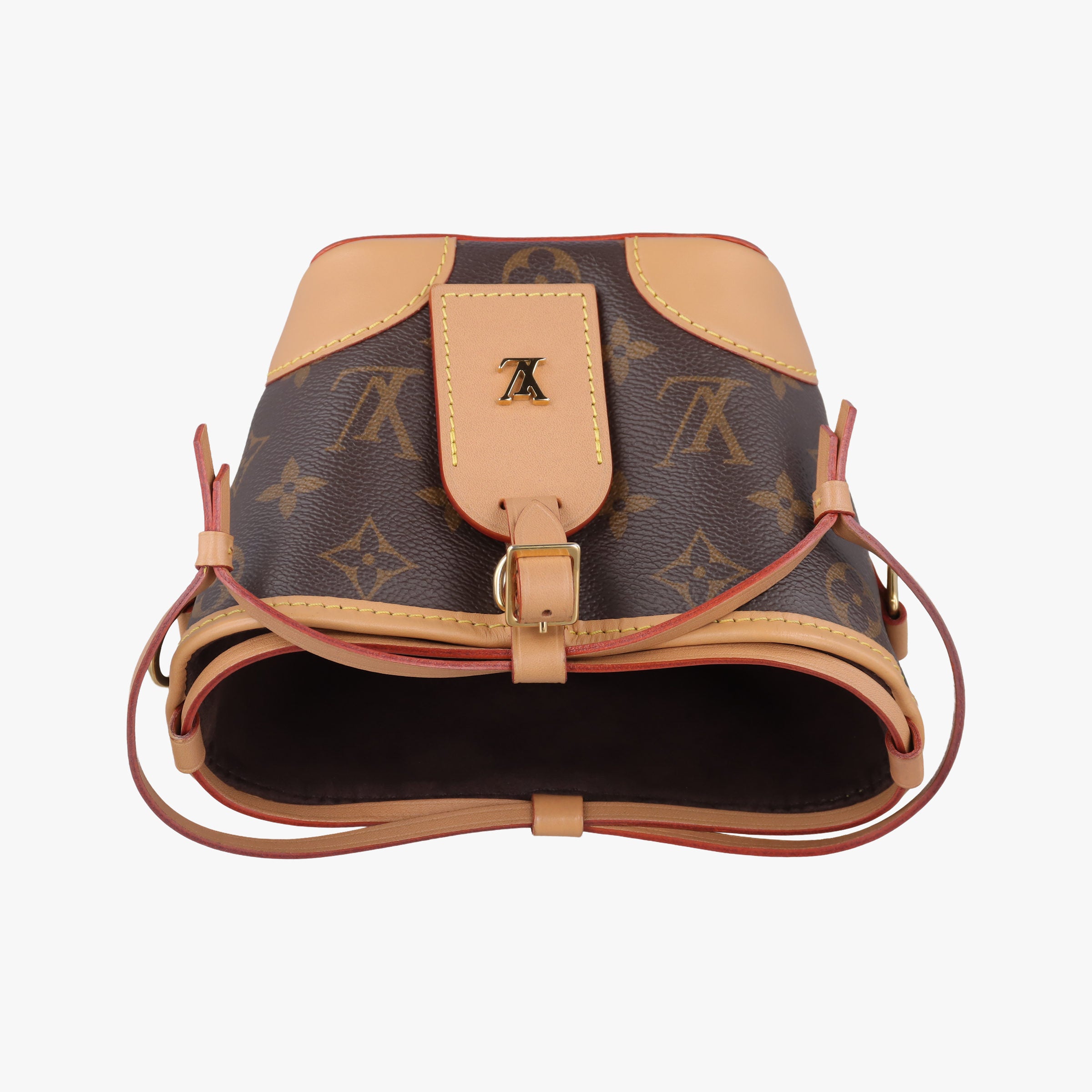 Pre-owned Louis Vuitton Noe Purse Brown Monogram Canvas M57099 shoulderbag | stylenewstar