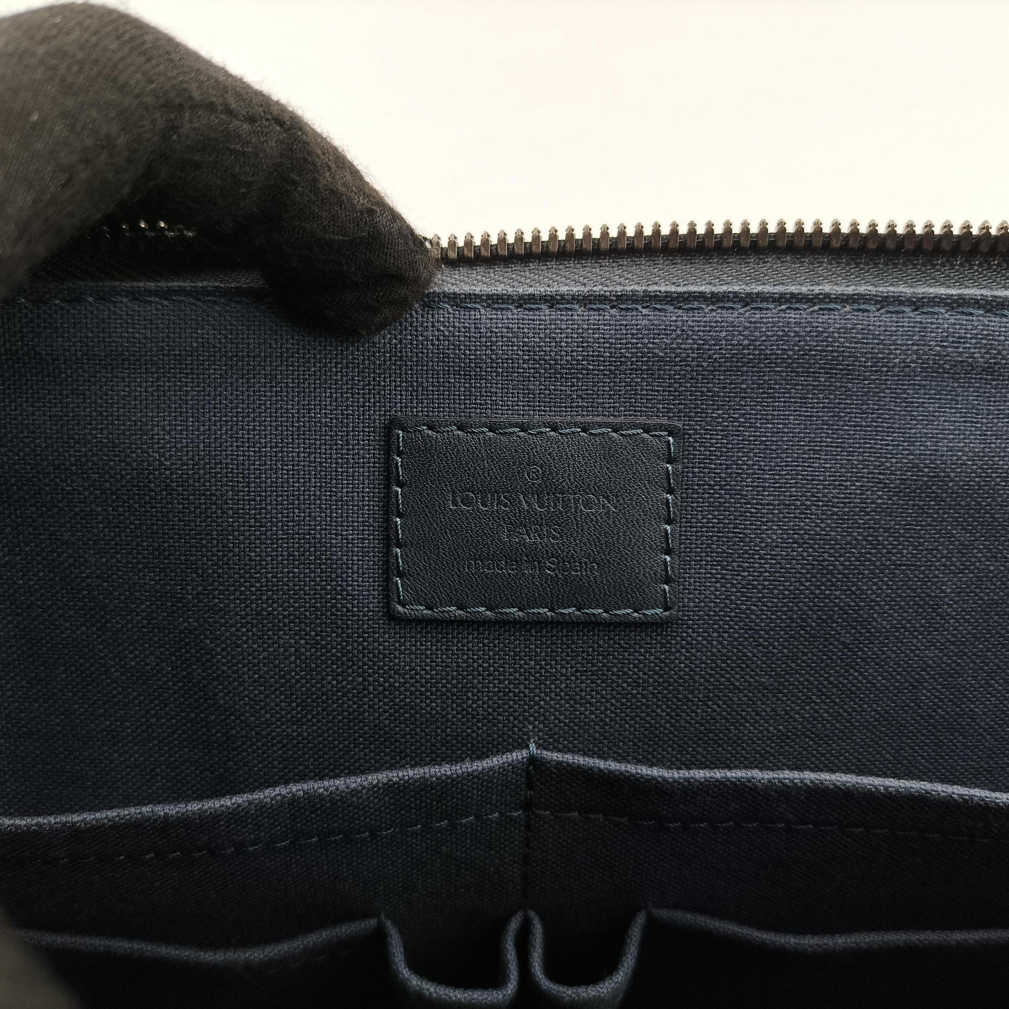 Vintage Louis Vuitton Porte Documents Jour Cosmos Damier Infinie N48224 shoulderbag | stylenewstar