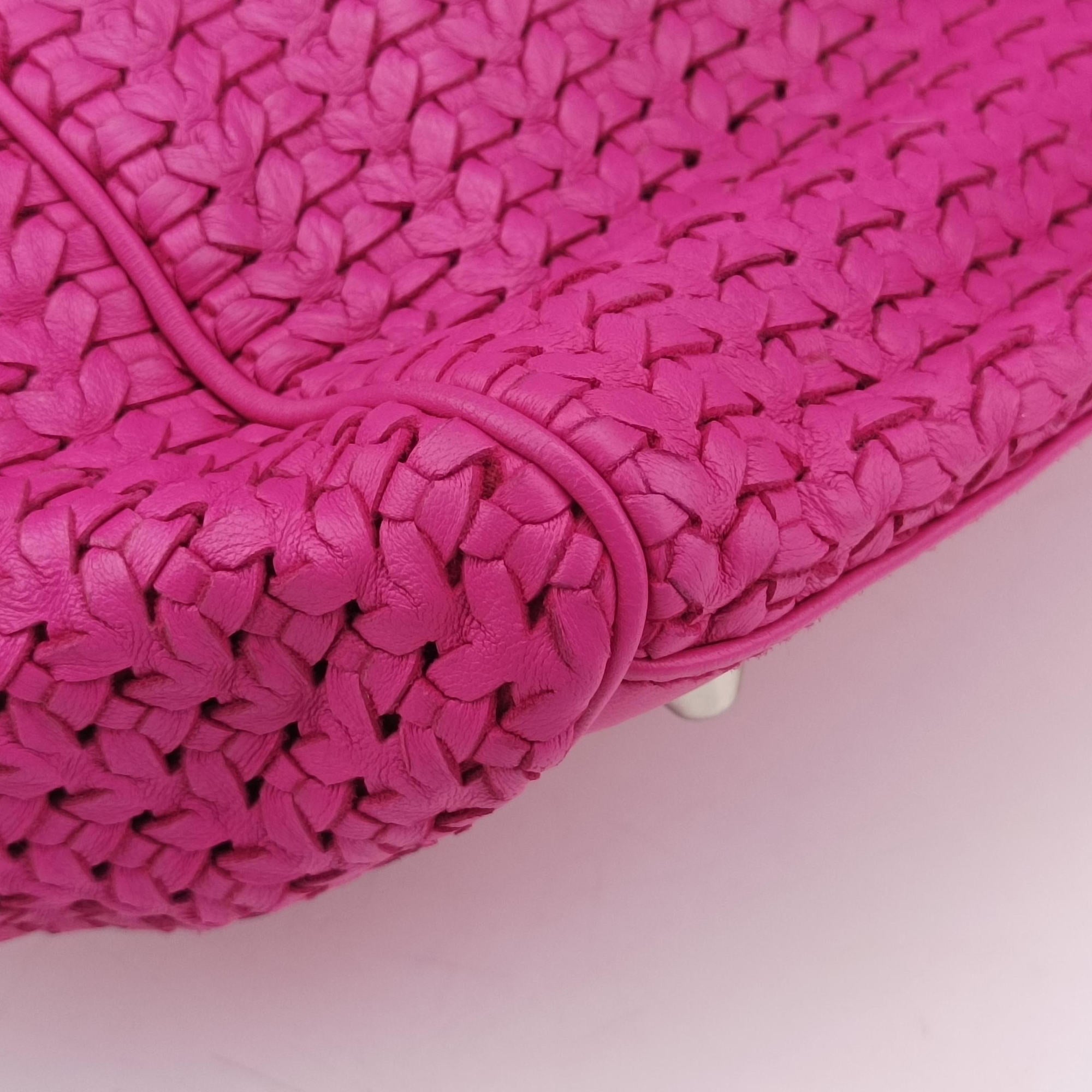 Pre-owned Christian Dior Soft Lady Dior Rose lambskin  handbag | stylenewstar