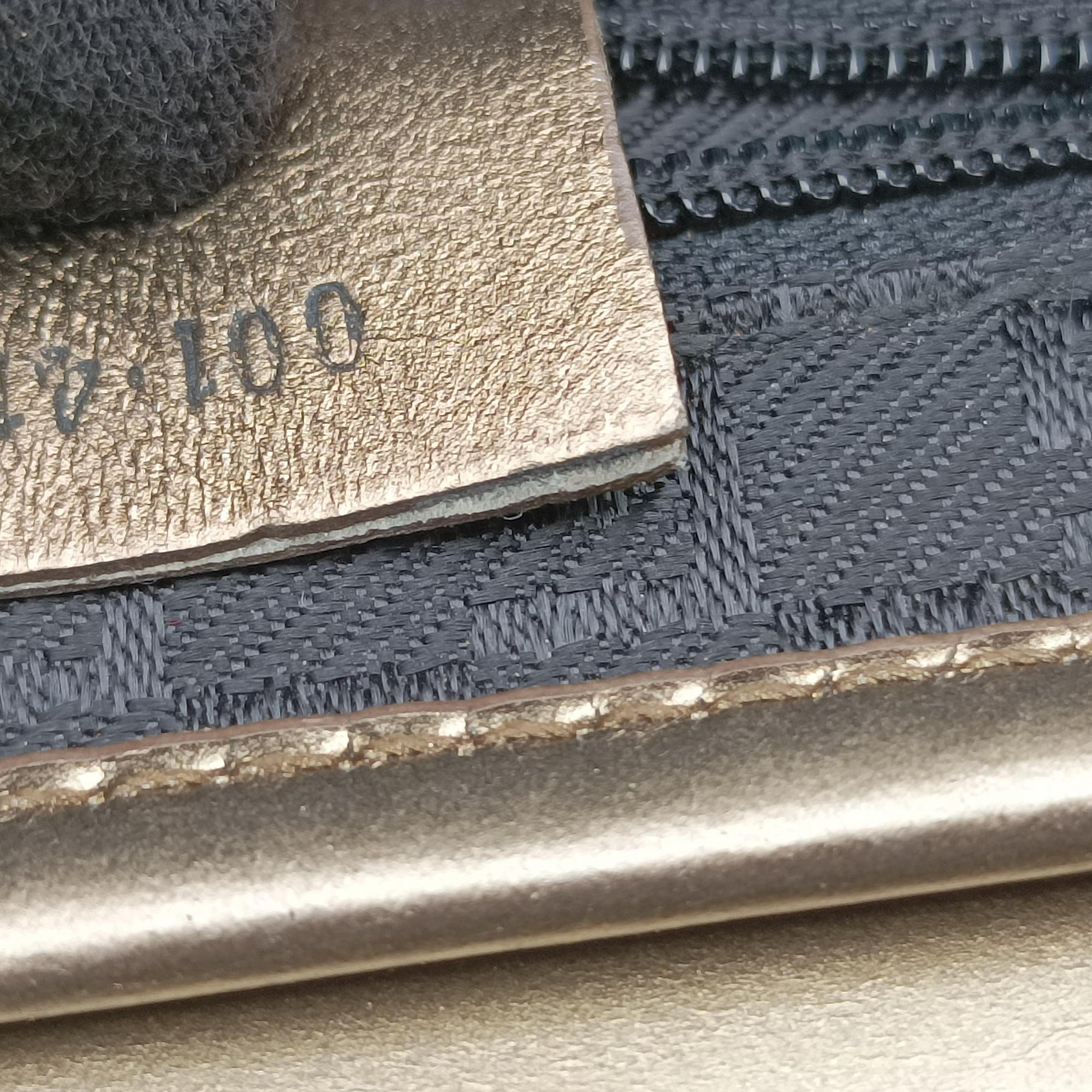 Pre-owned Gucci Jackie Gold Leather 001.41 shoulderbag | stylenewstar
