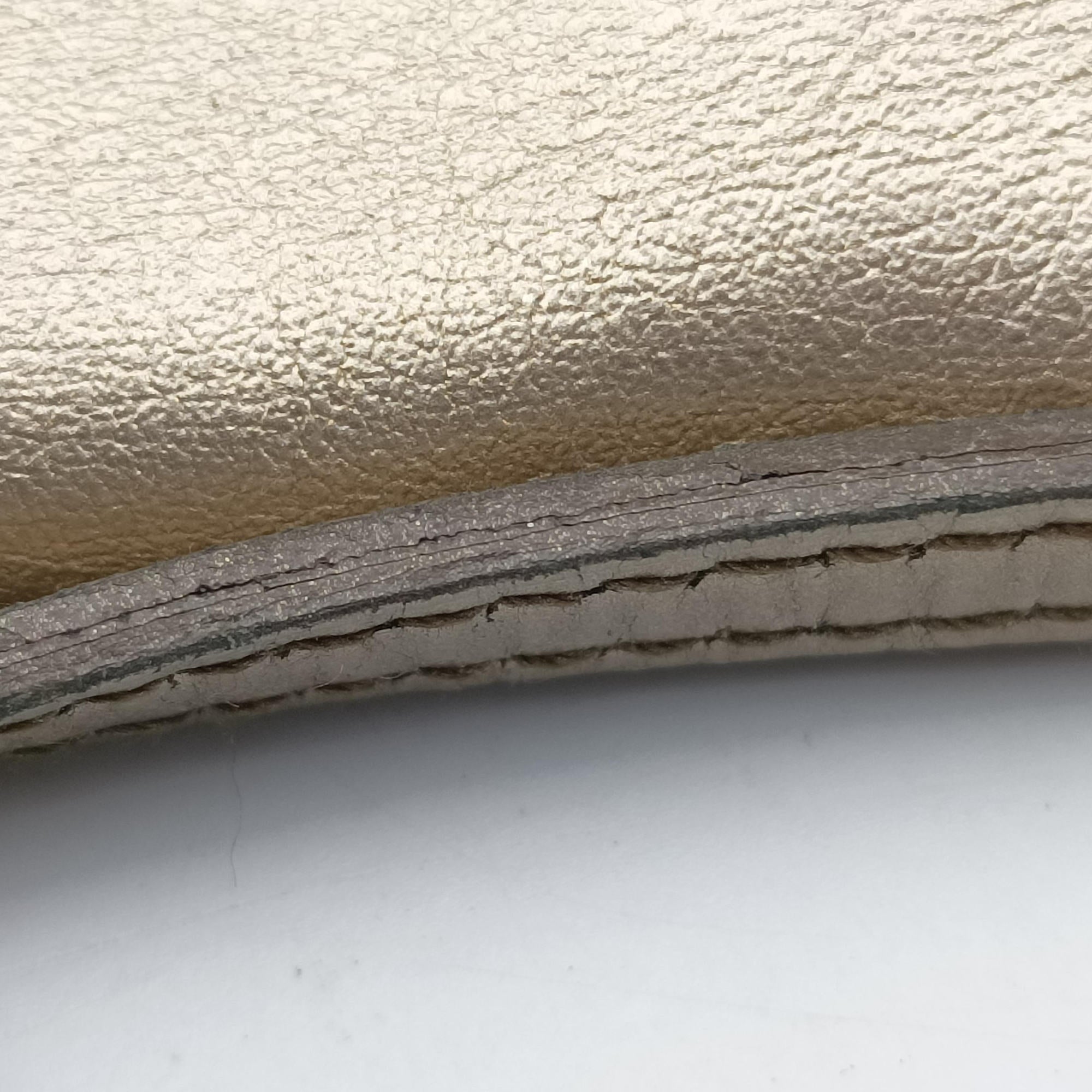 Pre-owned Gucci Jackie Gold Leather 001.41 shoulderbag | stylenewstar