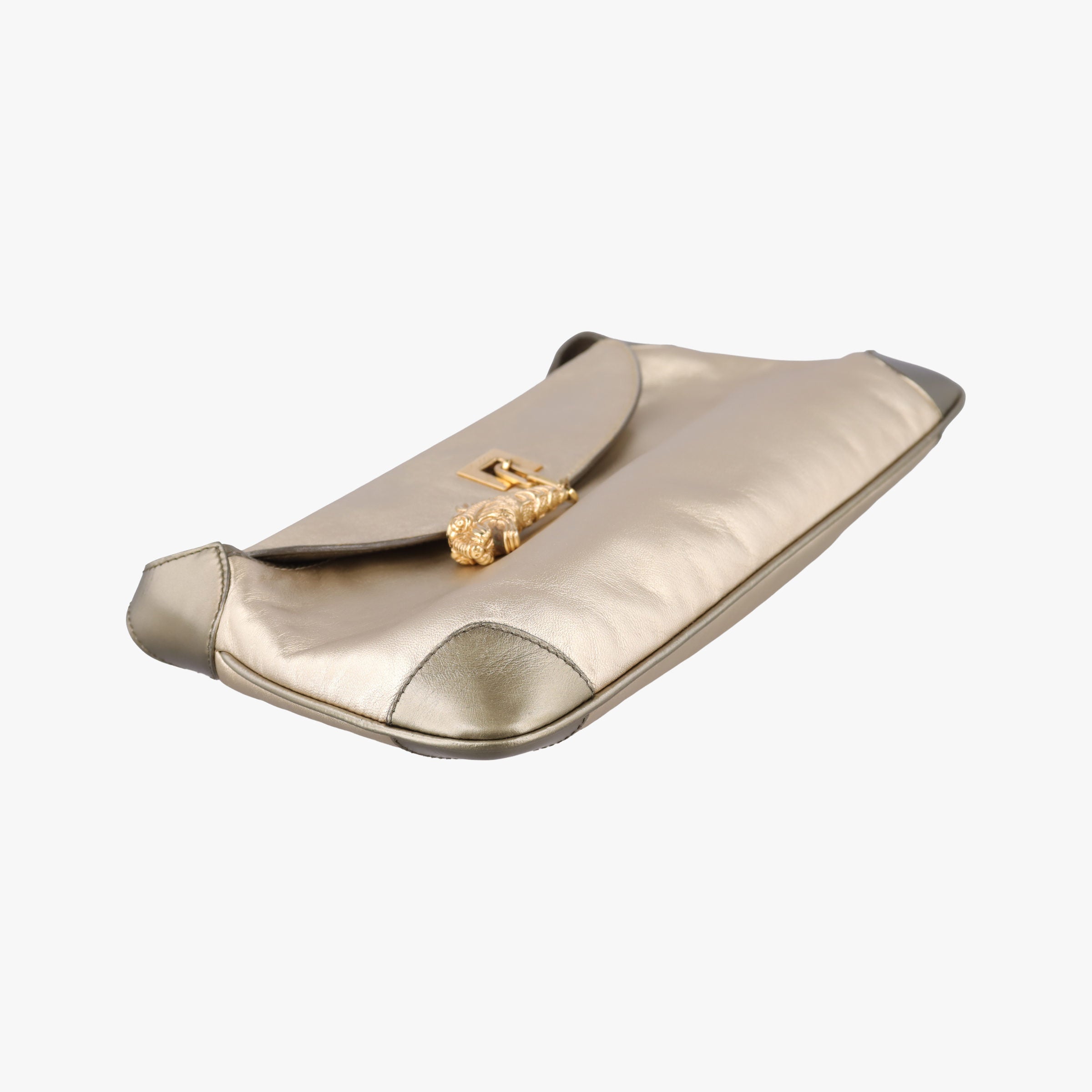 Pre-owned Gucci Jackie Gold Leather 001.41 shoulderbag | stylenewstar