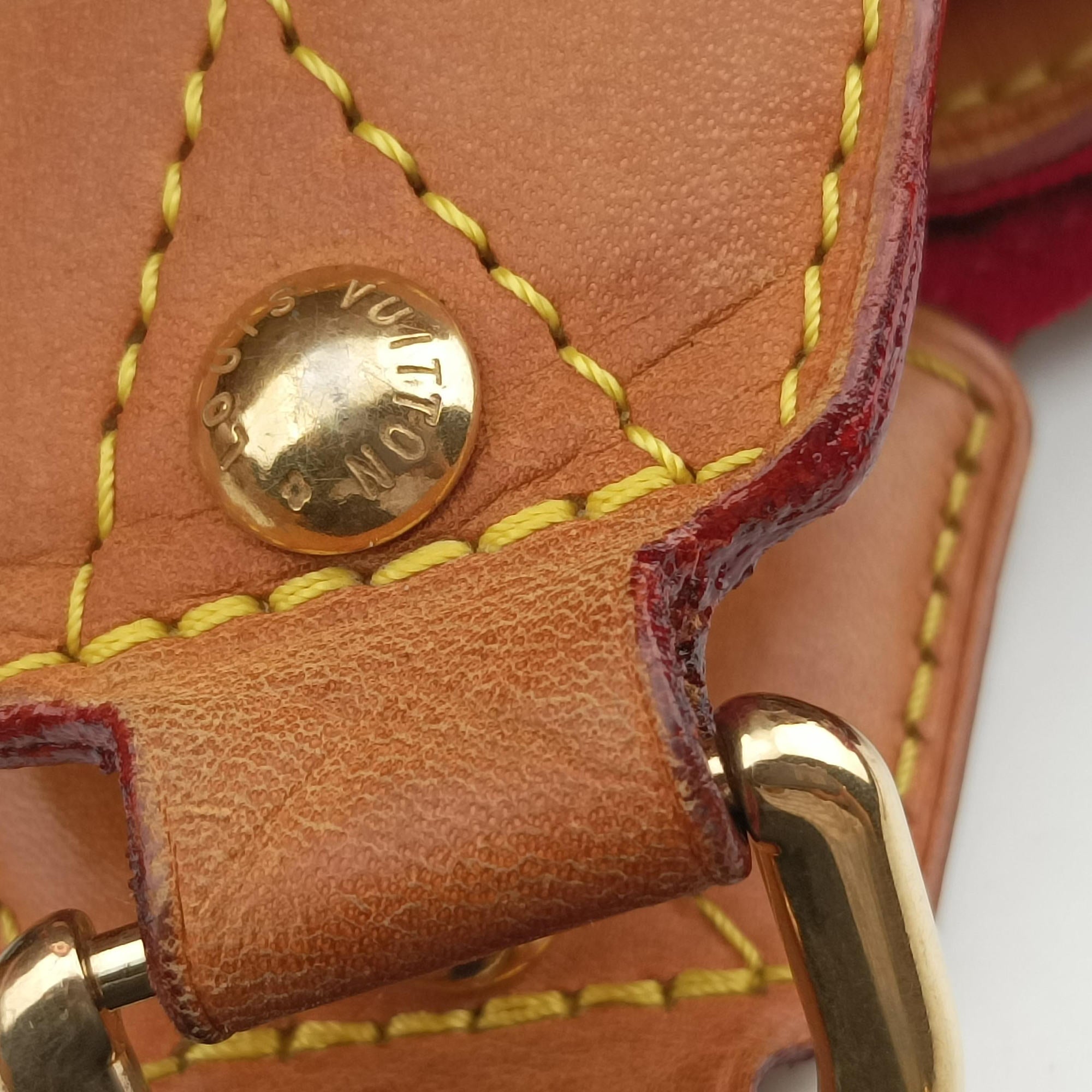 Pre-owned Louis Vuitton URSULA white Monogram Multicolor M40123 handbag | stylenewstar