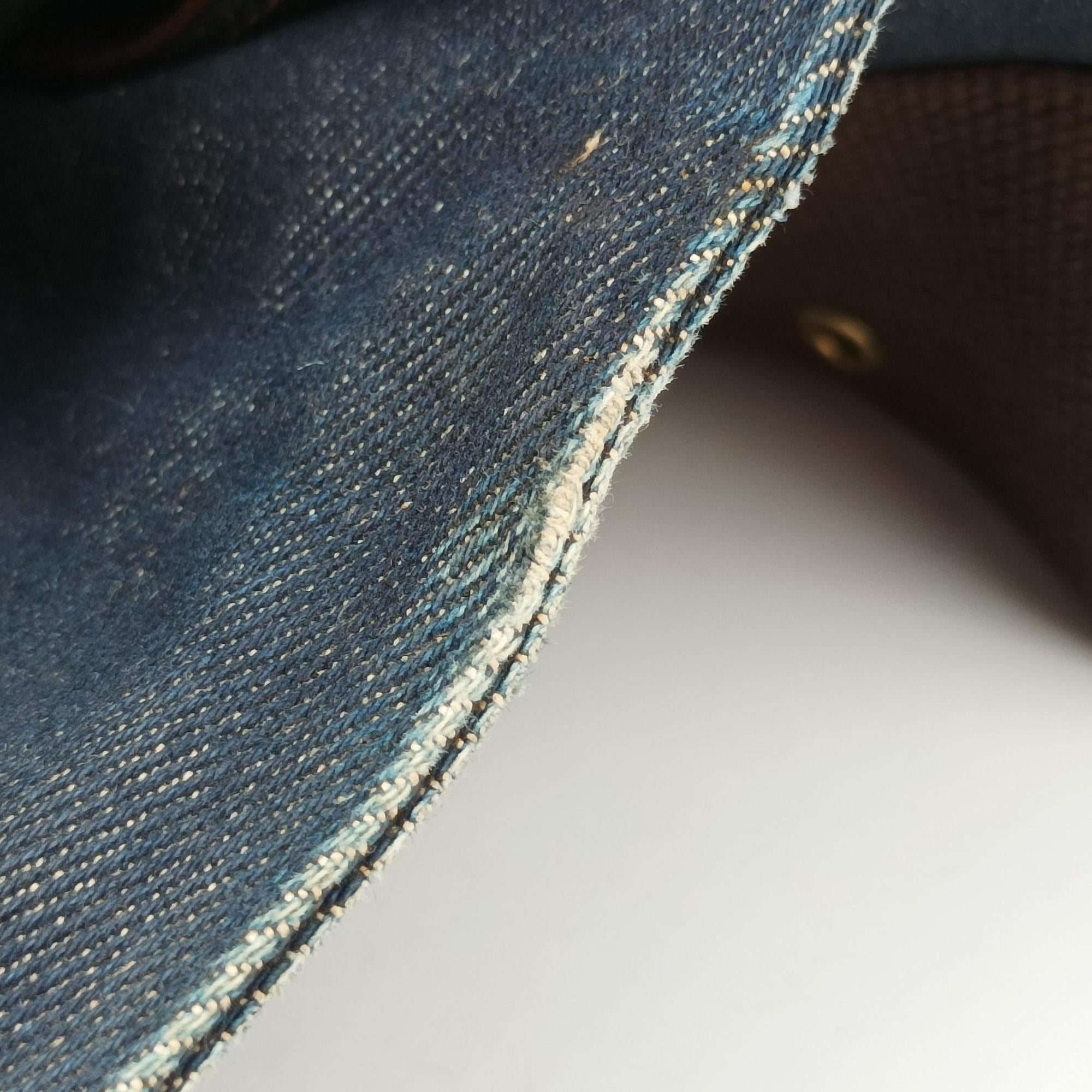 Secondhand Christian Dior Street Chic Brown×blue canvasxleather  shoulderbag | stylenewstar