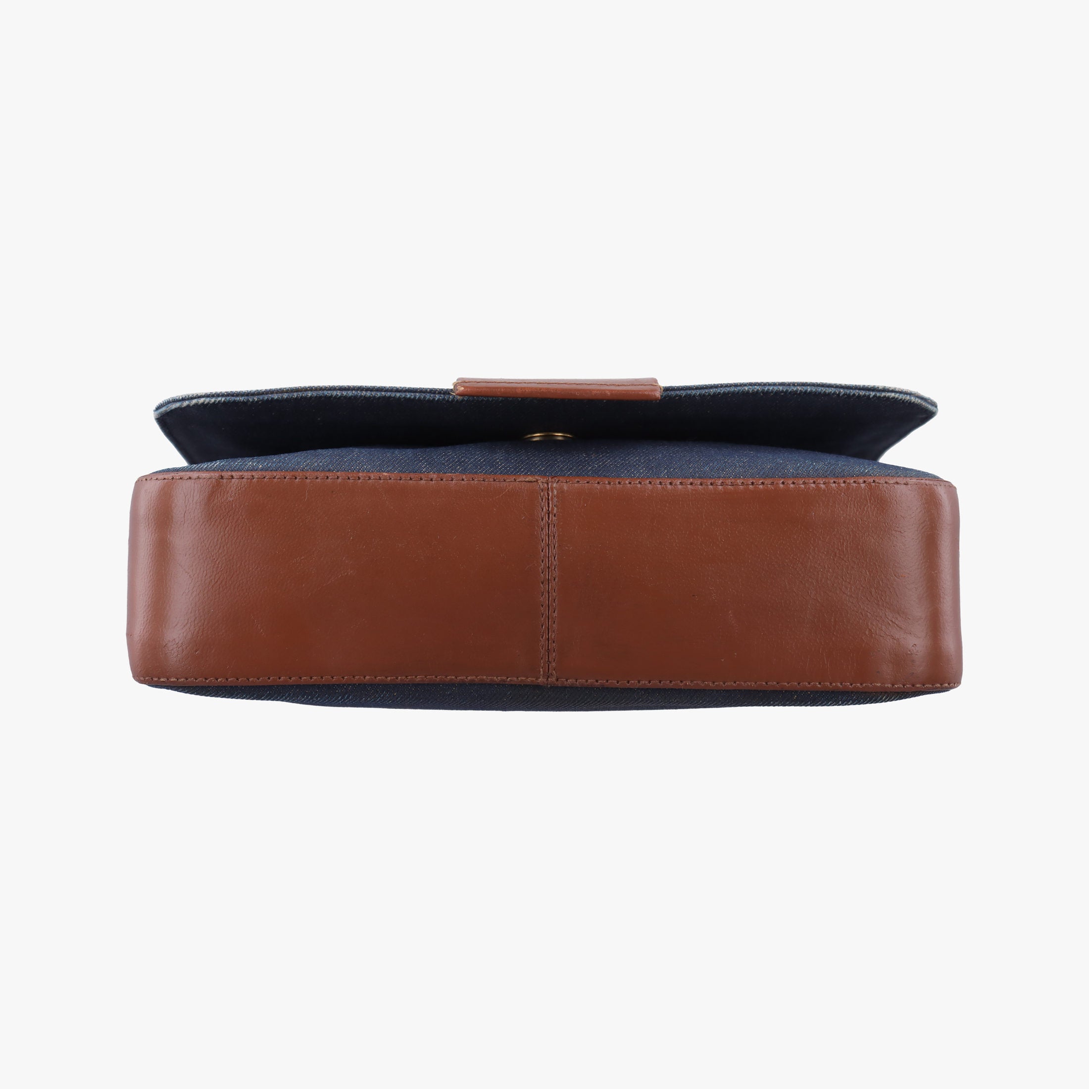 Secondhand Christian Dior Street Chic Brown×blue canvasxleather  shoulderbag | stylenewstar