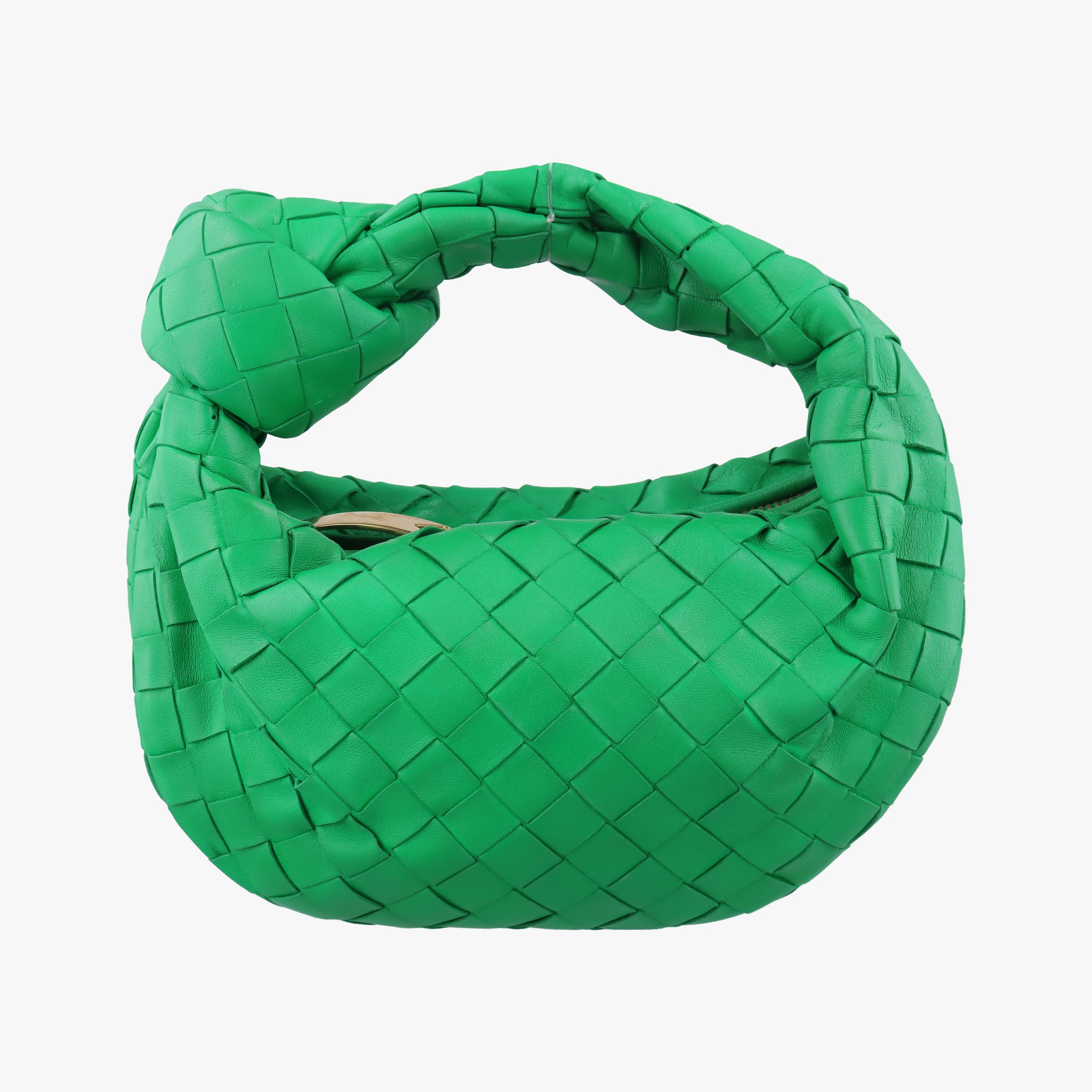 Vintage Bottega Veneta The Jodie Green lambskin  handbag | stylenewstar