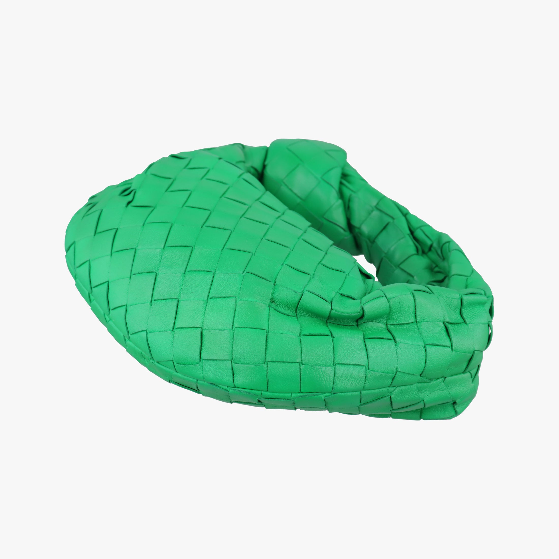 Vintage Bottega Veneta The Jodie Green lambskin  handbag | stylenewstar