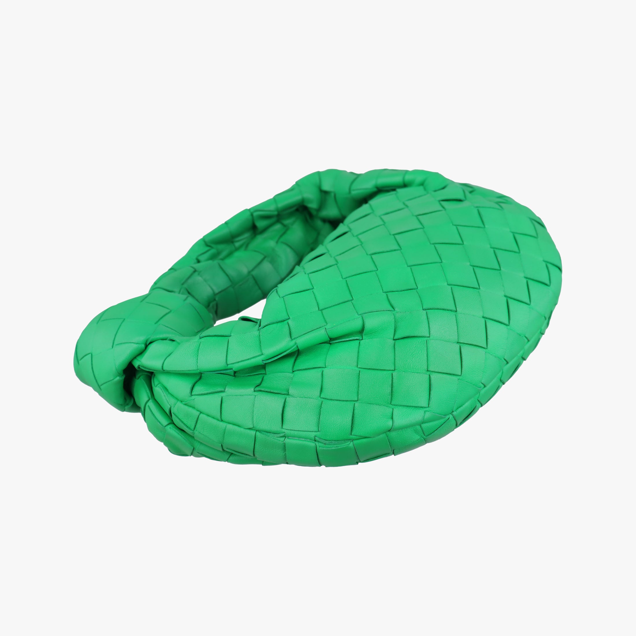 Vintage Bottega Veneta The Jodie Green lambskin  handbag | stylenewstar