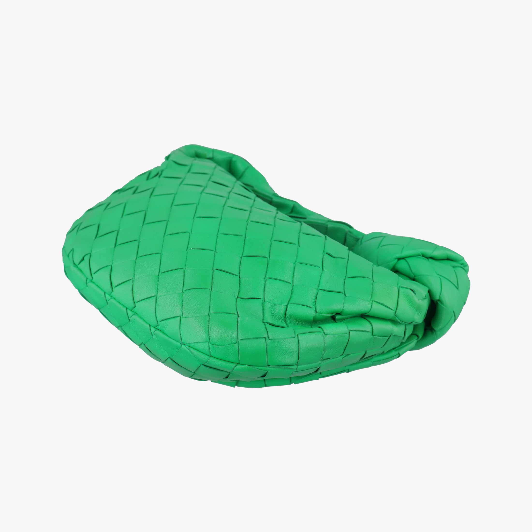 Vintage Bottega Veneta The Jodie Green lambskin  handbag | stylenewstar