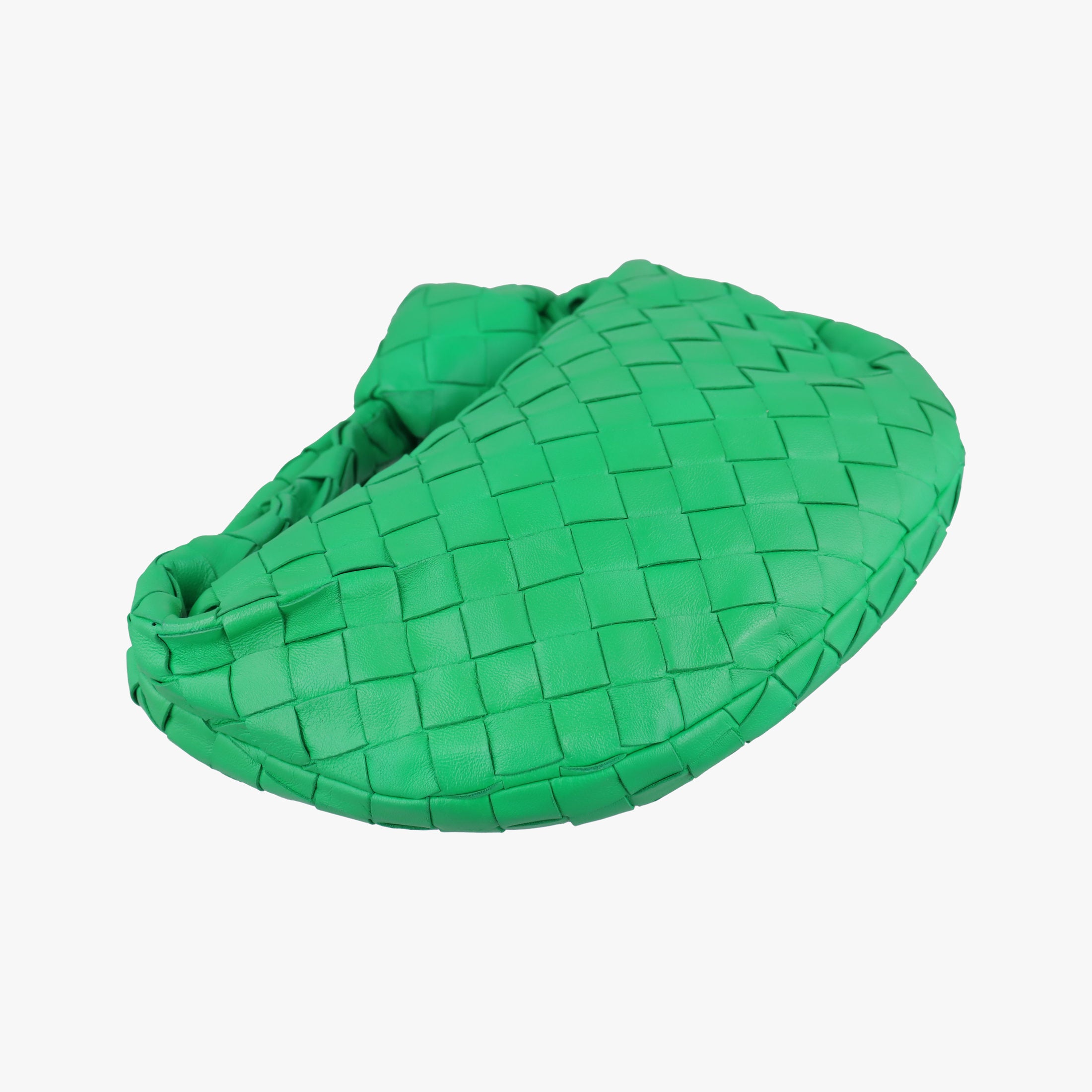 Vintage Bottega Veneta The Jodie Green lambskin  handbag | stylenewstar